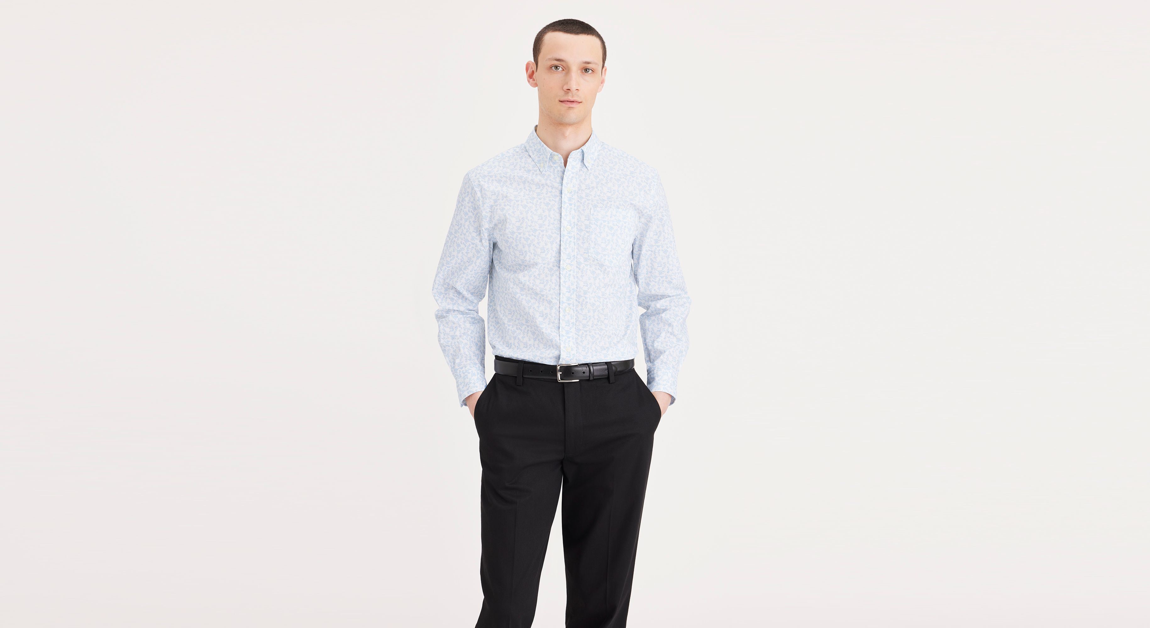 Signature Comfort Flex Shirt, Classic Fit