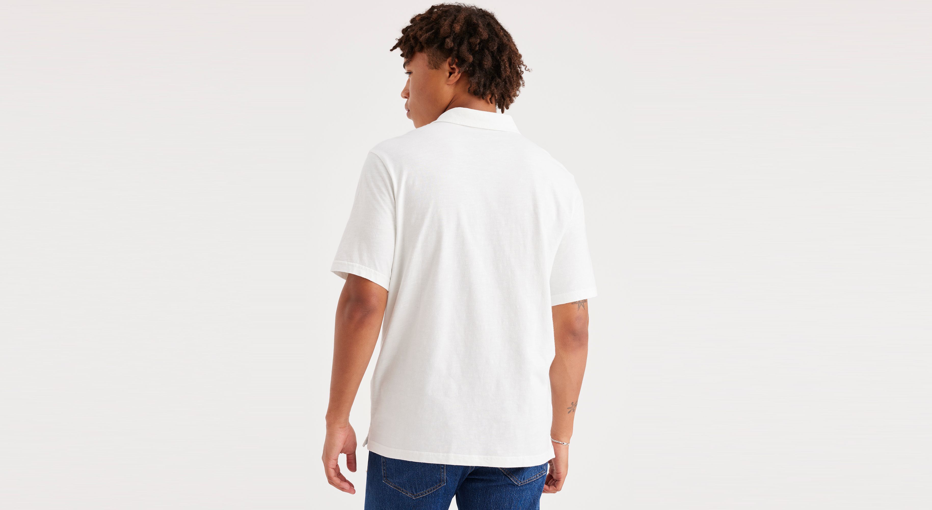 Slub Pocket Polo, Regular Fit