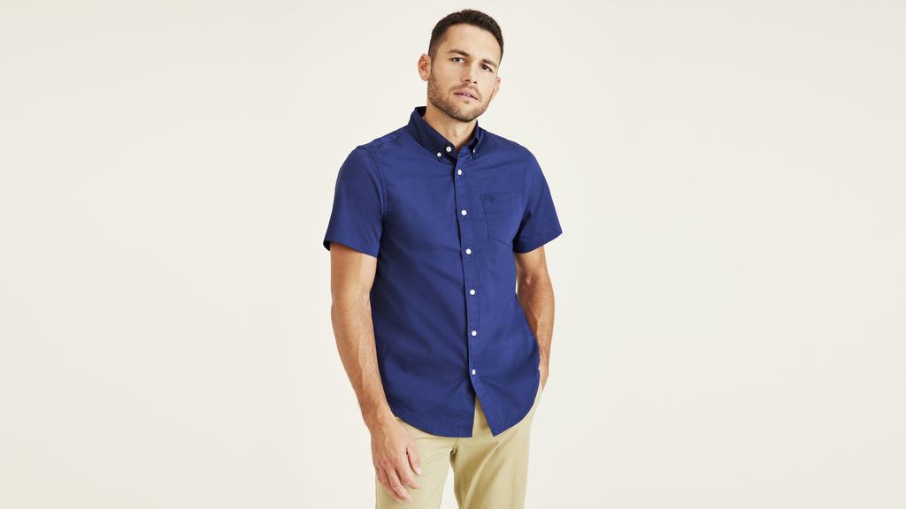 Signature Comfort Flex Shirt, Classic Fit (Big and Tall)