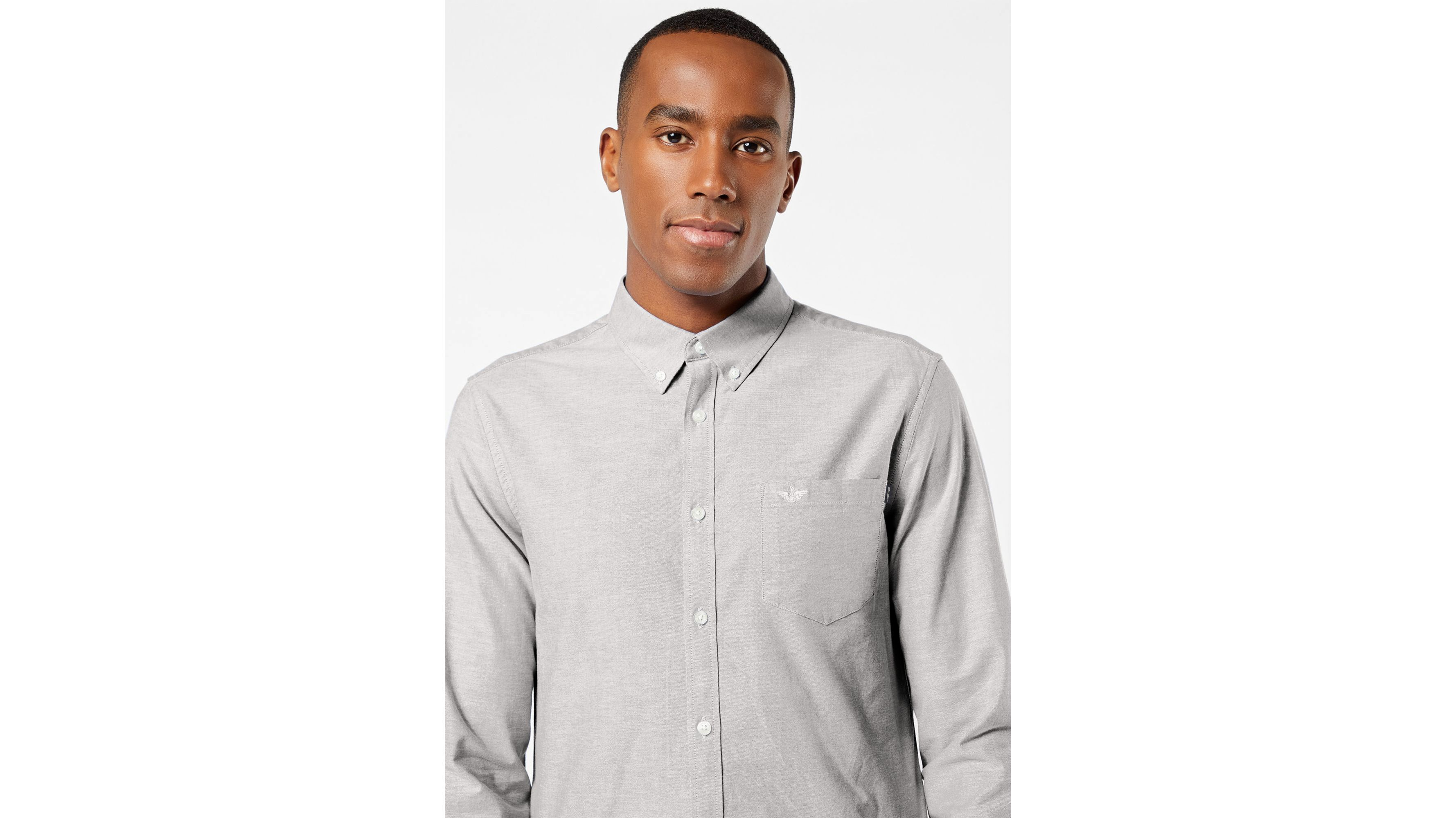 Stretch Oxford Shirt, Slim Fit