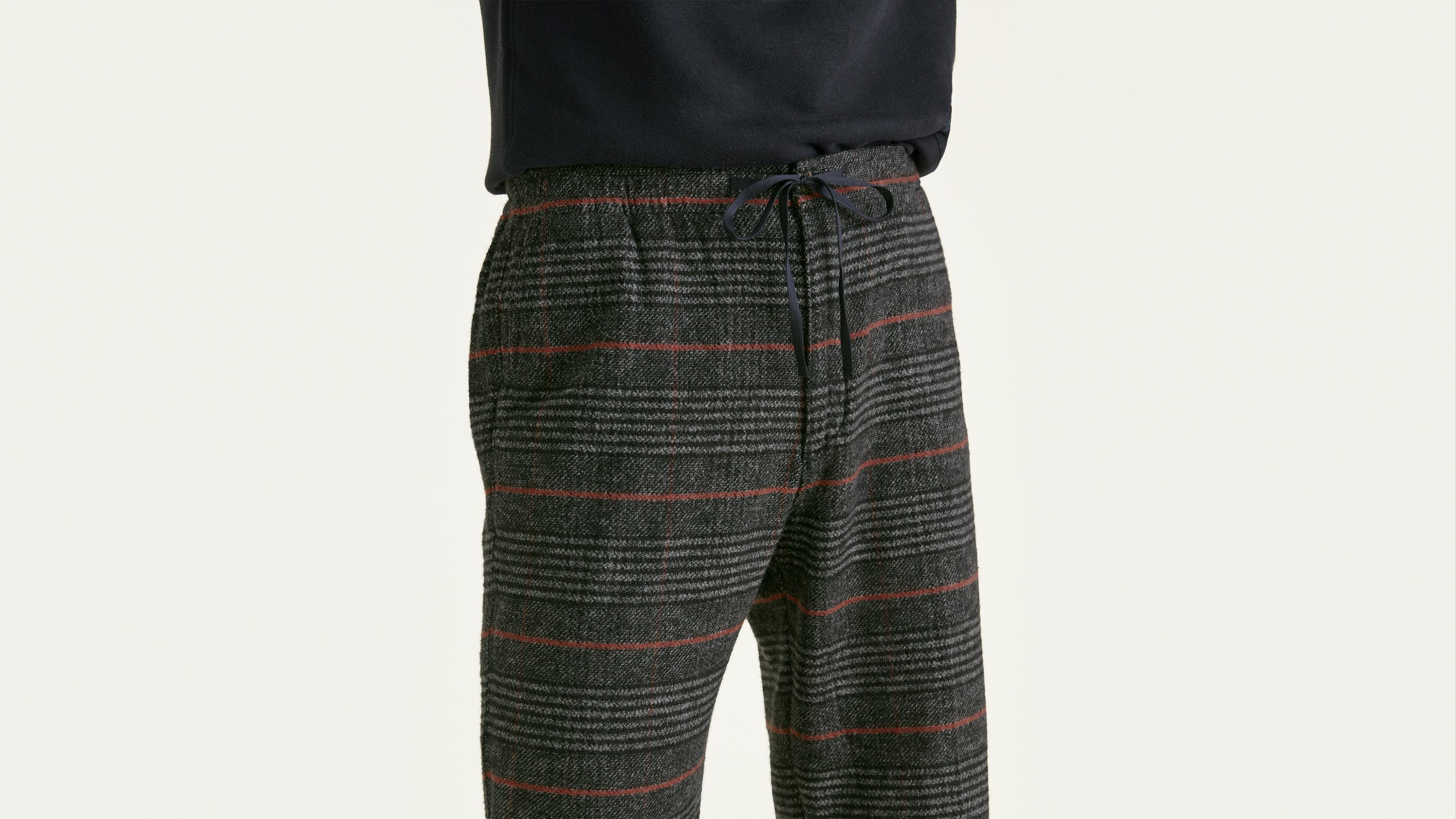 Pull On Chinos, Tapered Fit