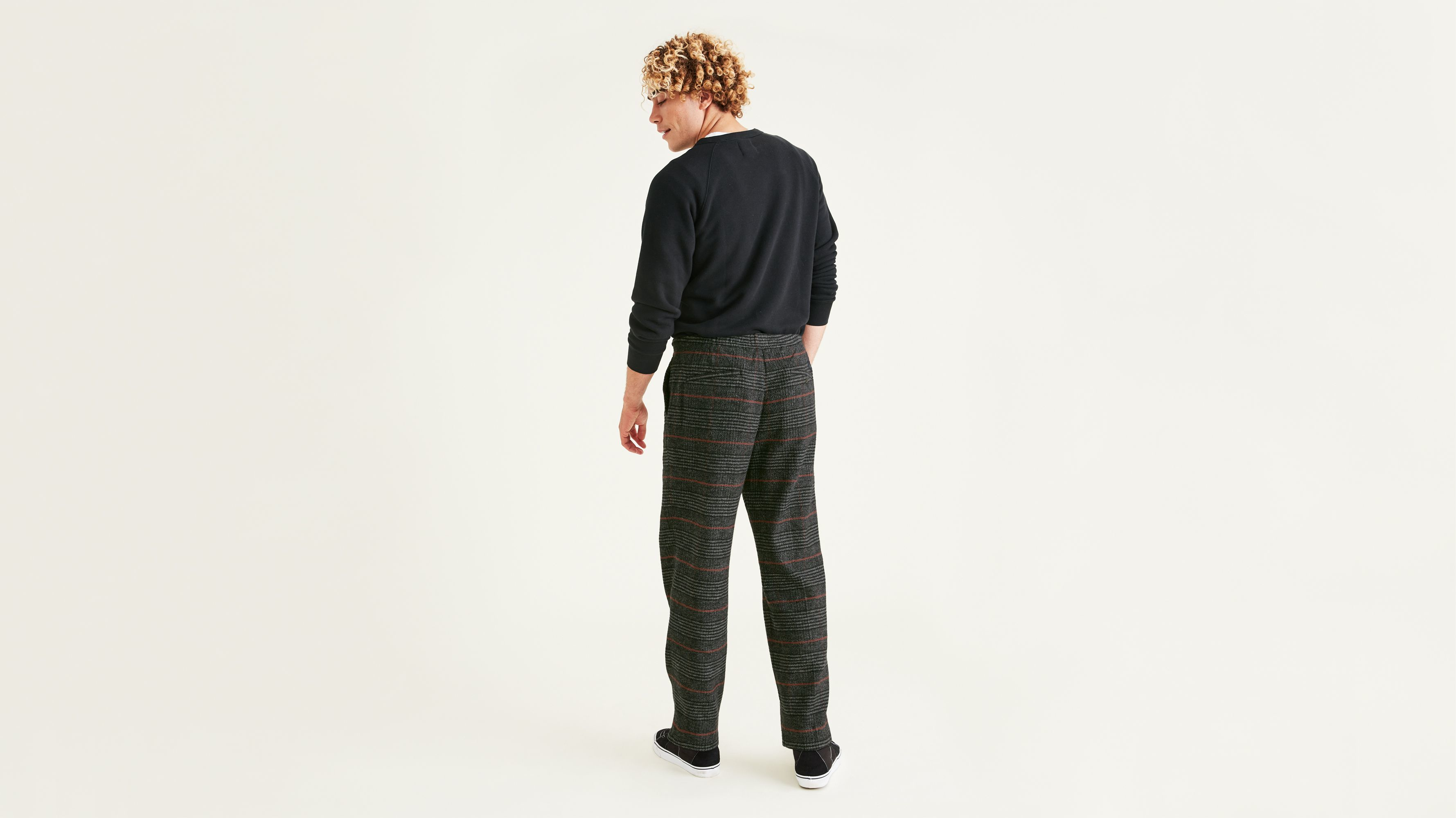 Pull On Chinos, Tapered Fit