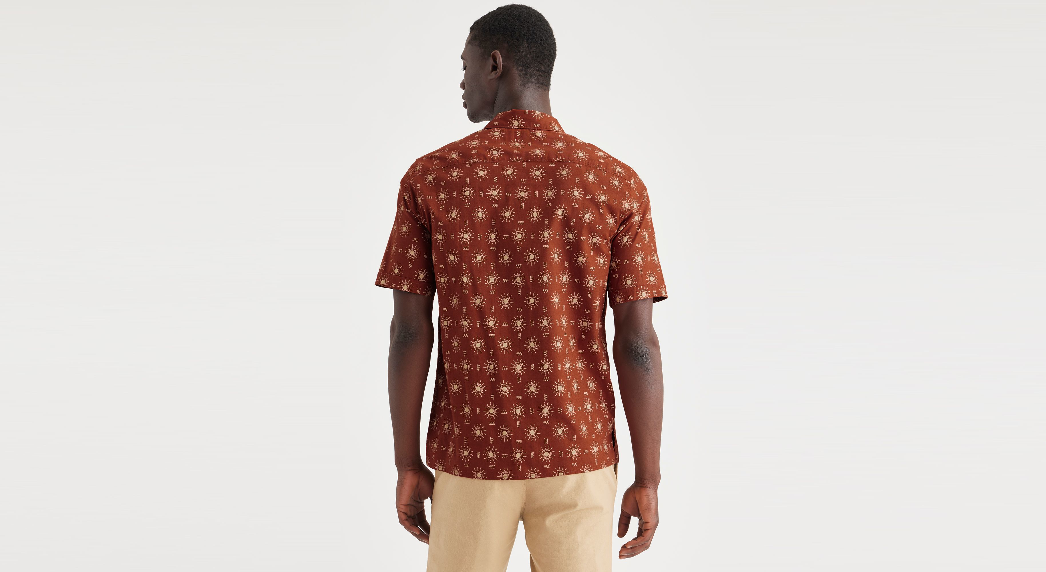Camp Collar Shirt, Regular Fit