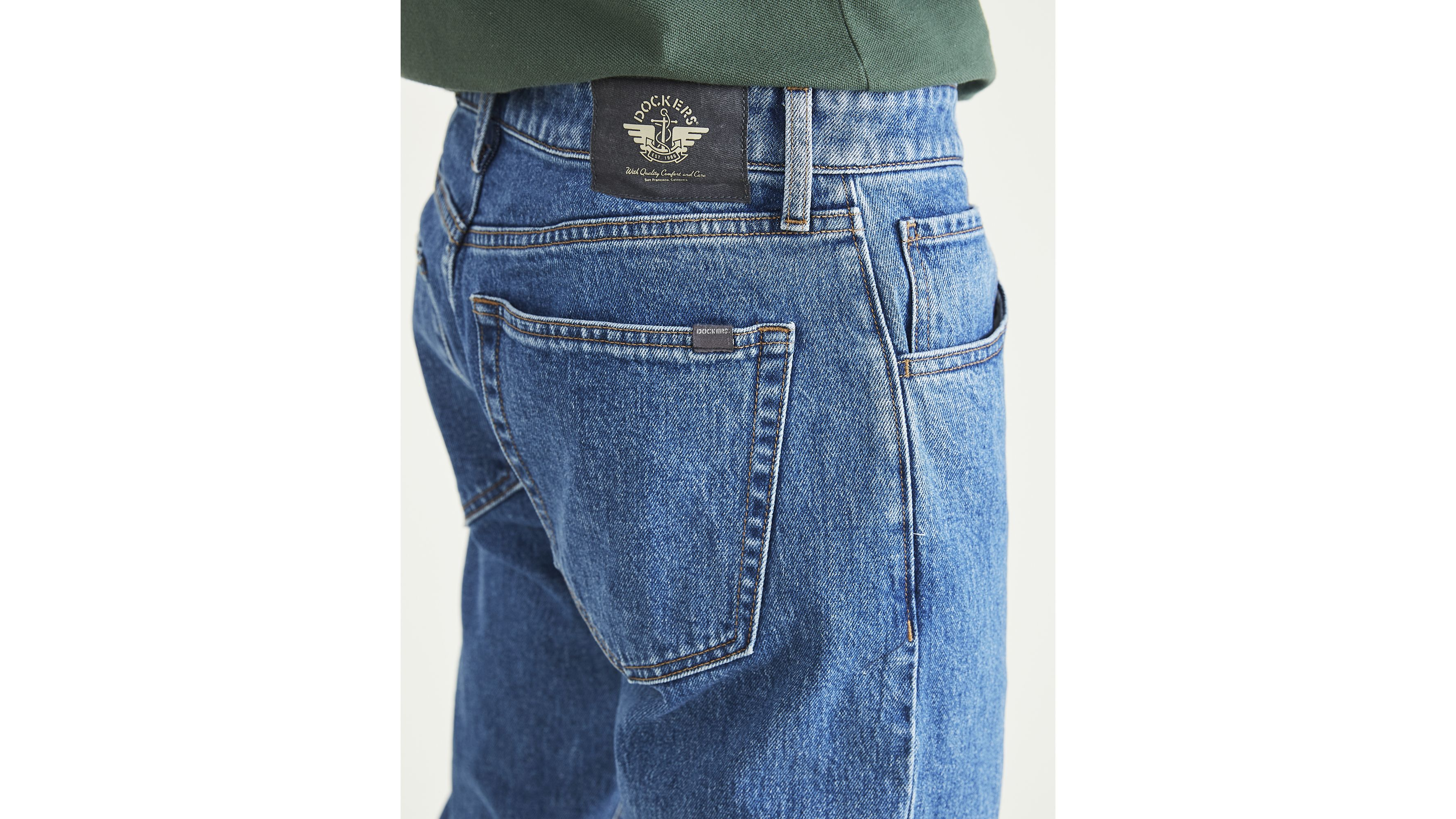 Jean Cut Pants, Straight Fit