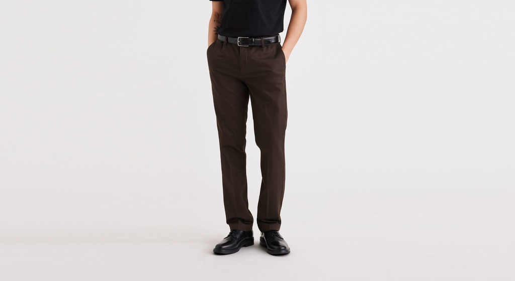Signature Iron Free Khakis, Slim Fit with Stain Defender®