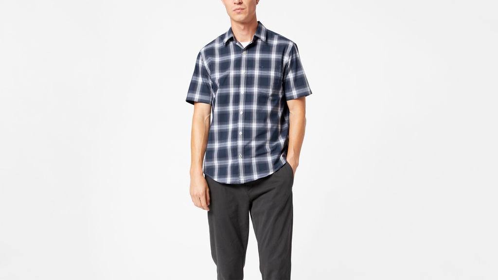 Signature Comfort Flex Shirt, Classic Fit (Big and Tall)