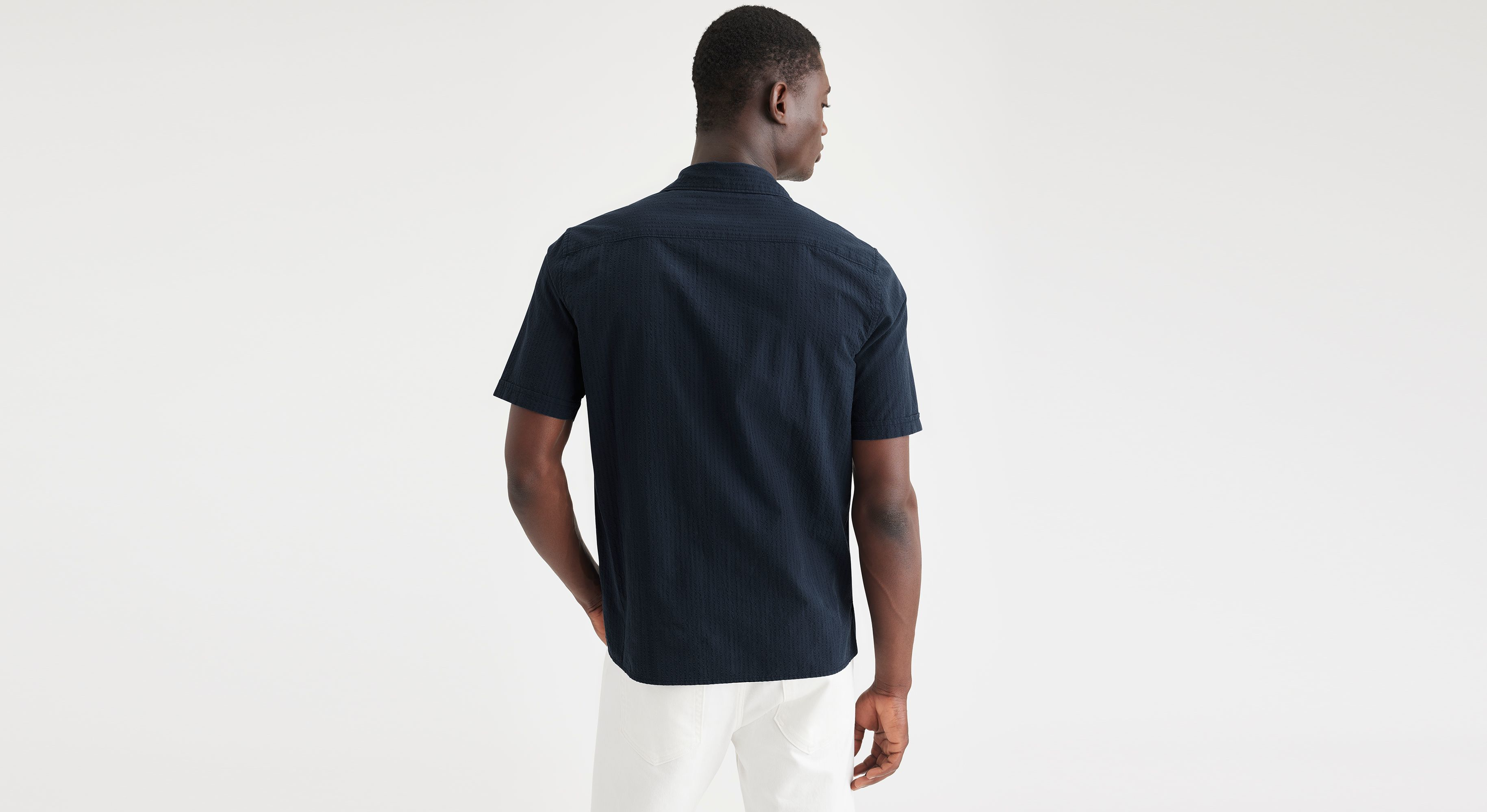 Camp Collar Shirt, Regular Fit