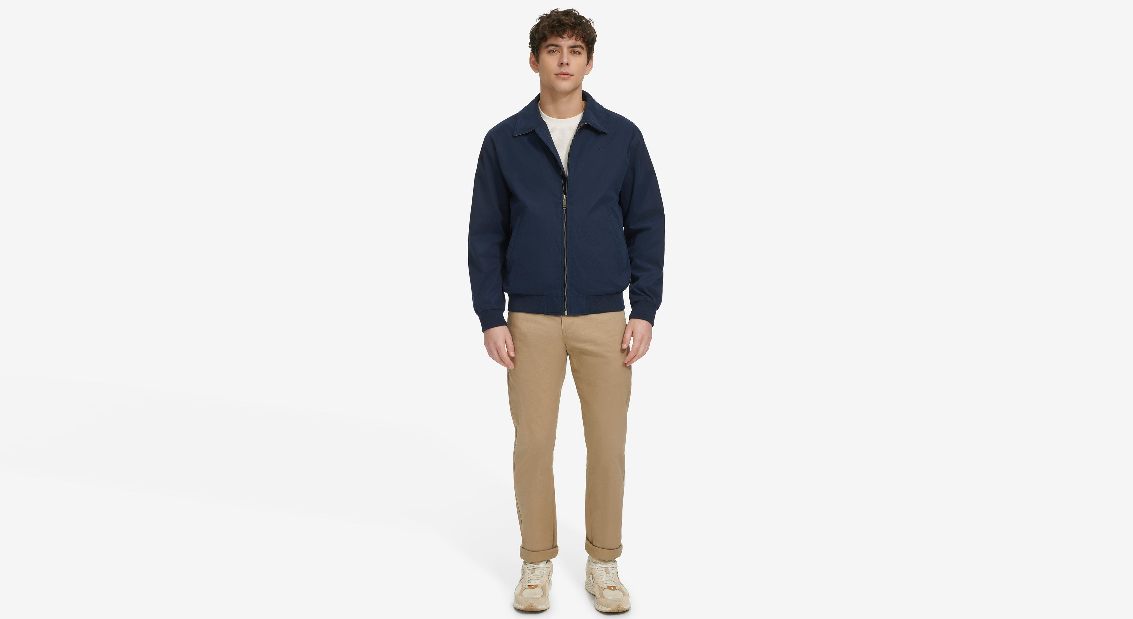 Microtwill Deck Bomber, Relaxed Fit