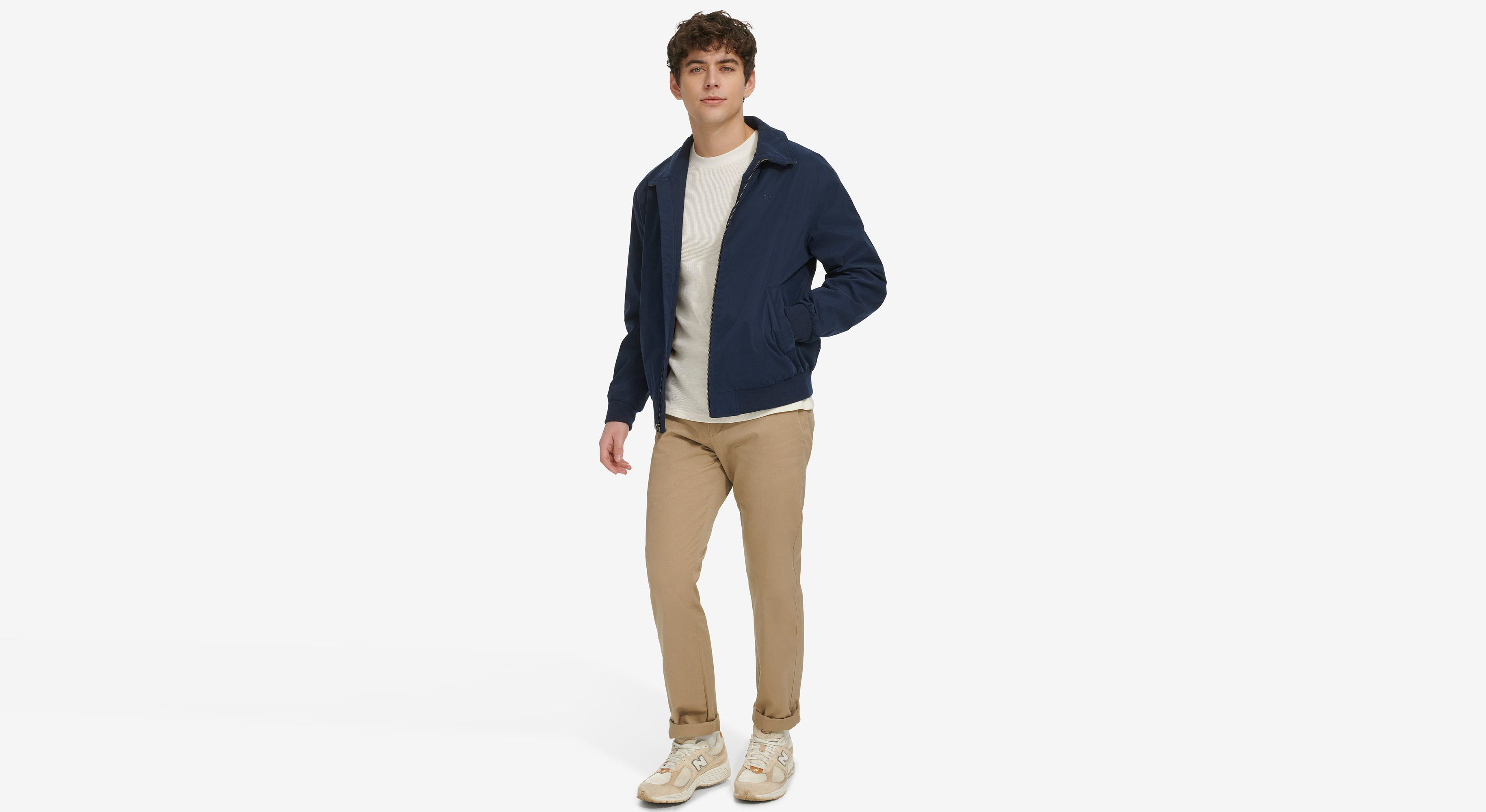 Microtwill Deck Bomber, Relaxed Fit