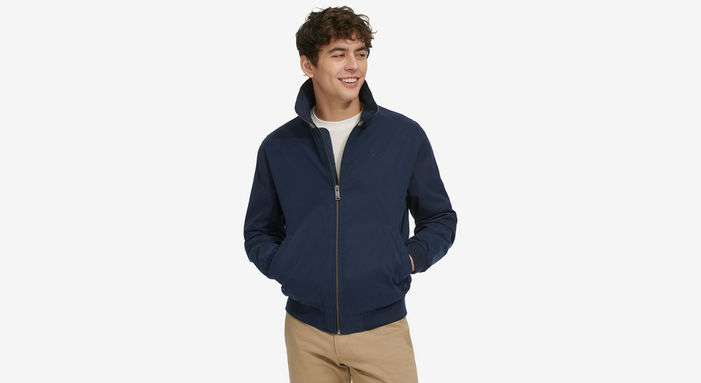 Microtwill Deck Bomber, Relaxed Fit