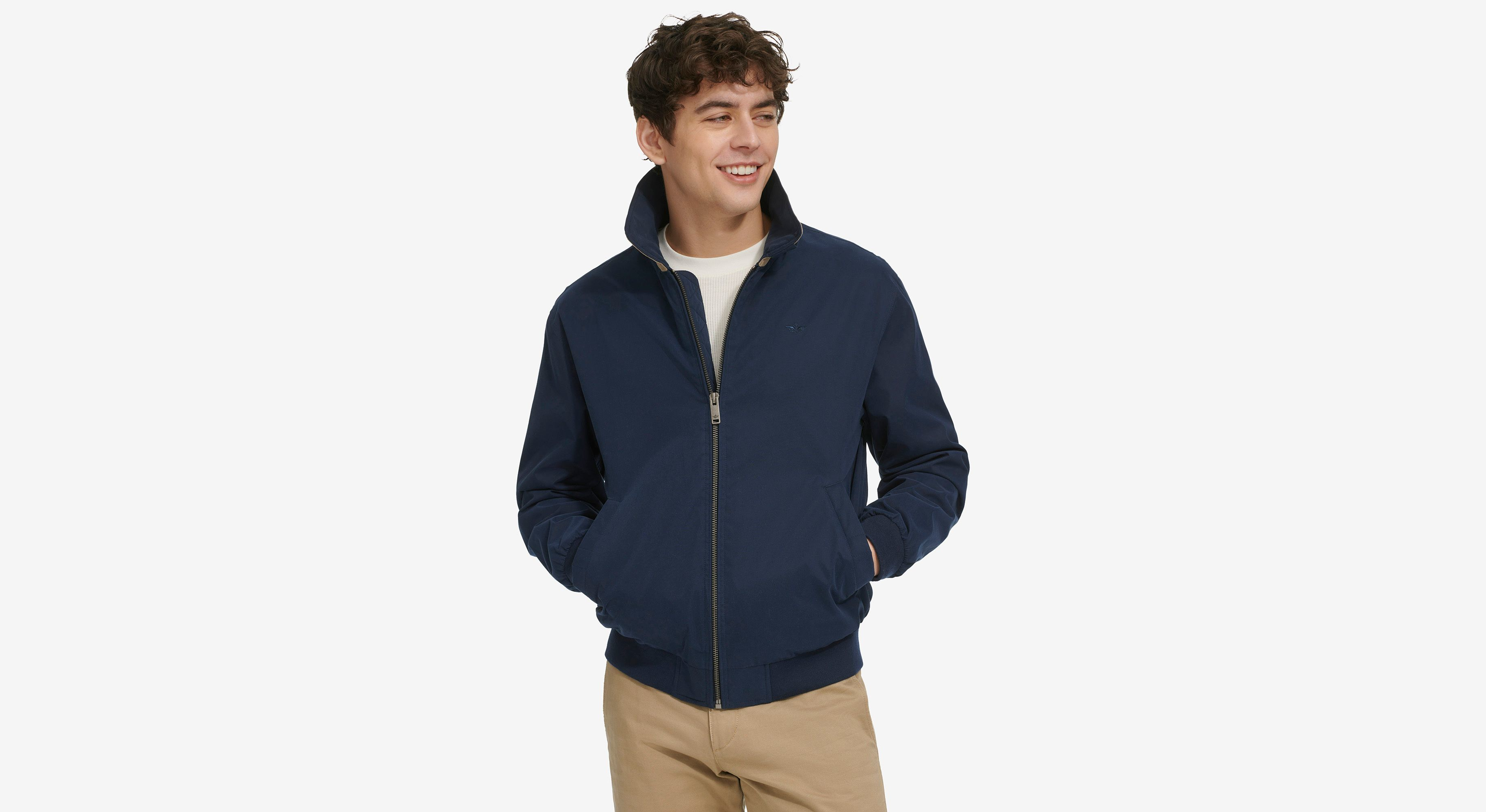 Microtwill Deck Bomber, Relaxed Fit