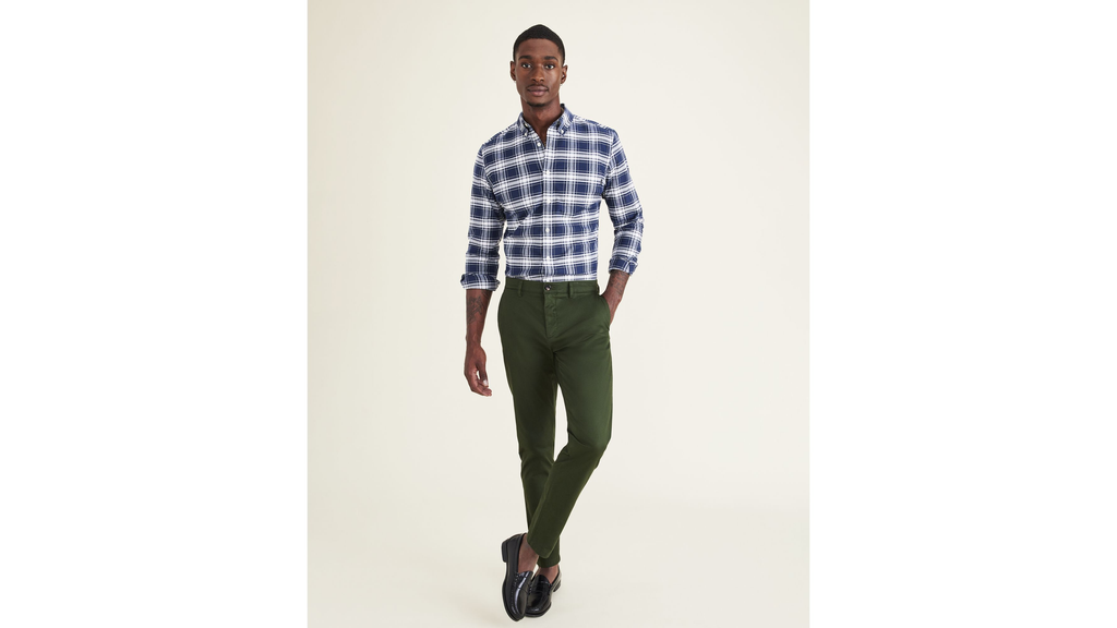 Stretch Oxford Shirt, Slim Fit
