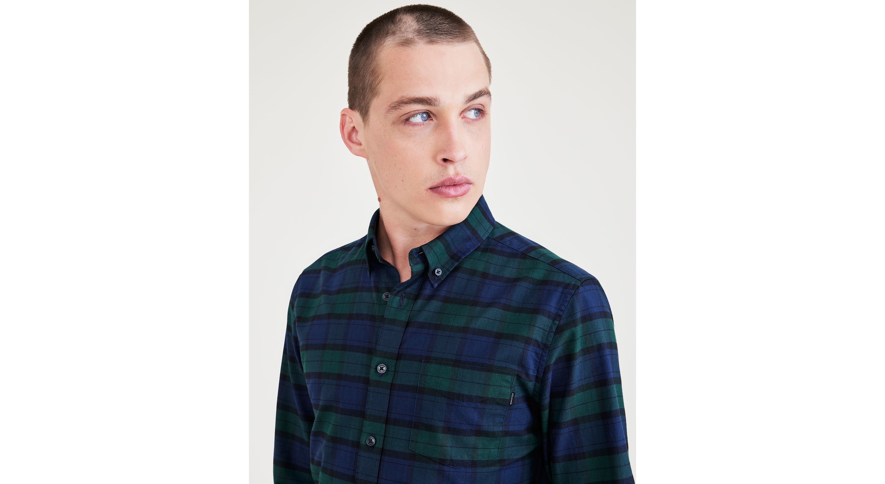 Stretch Oxford Shirt, Slim Fit