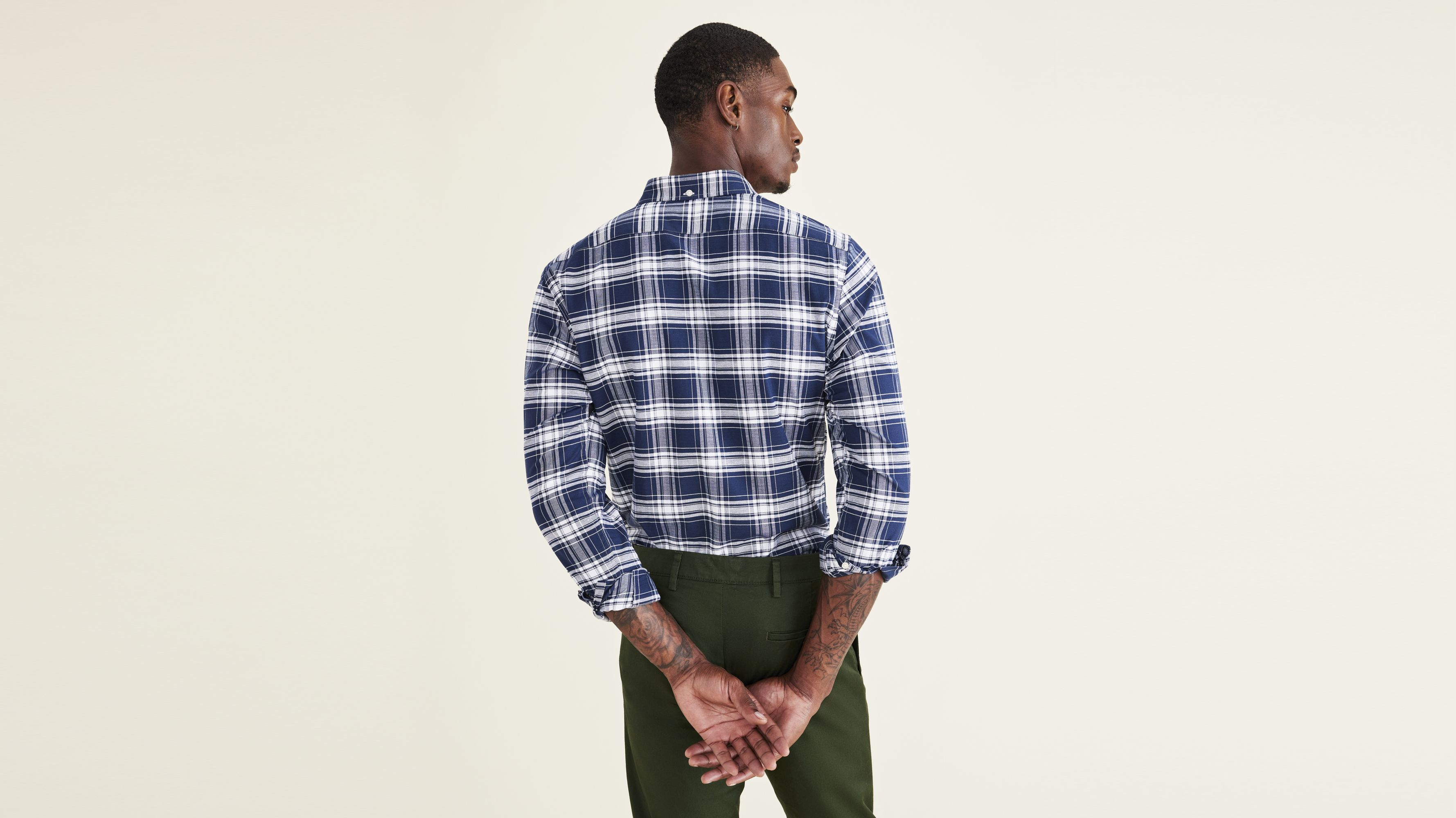 Stretch Oxford Shirt, Slim Fit