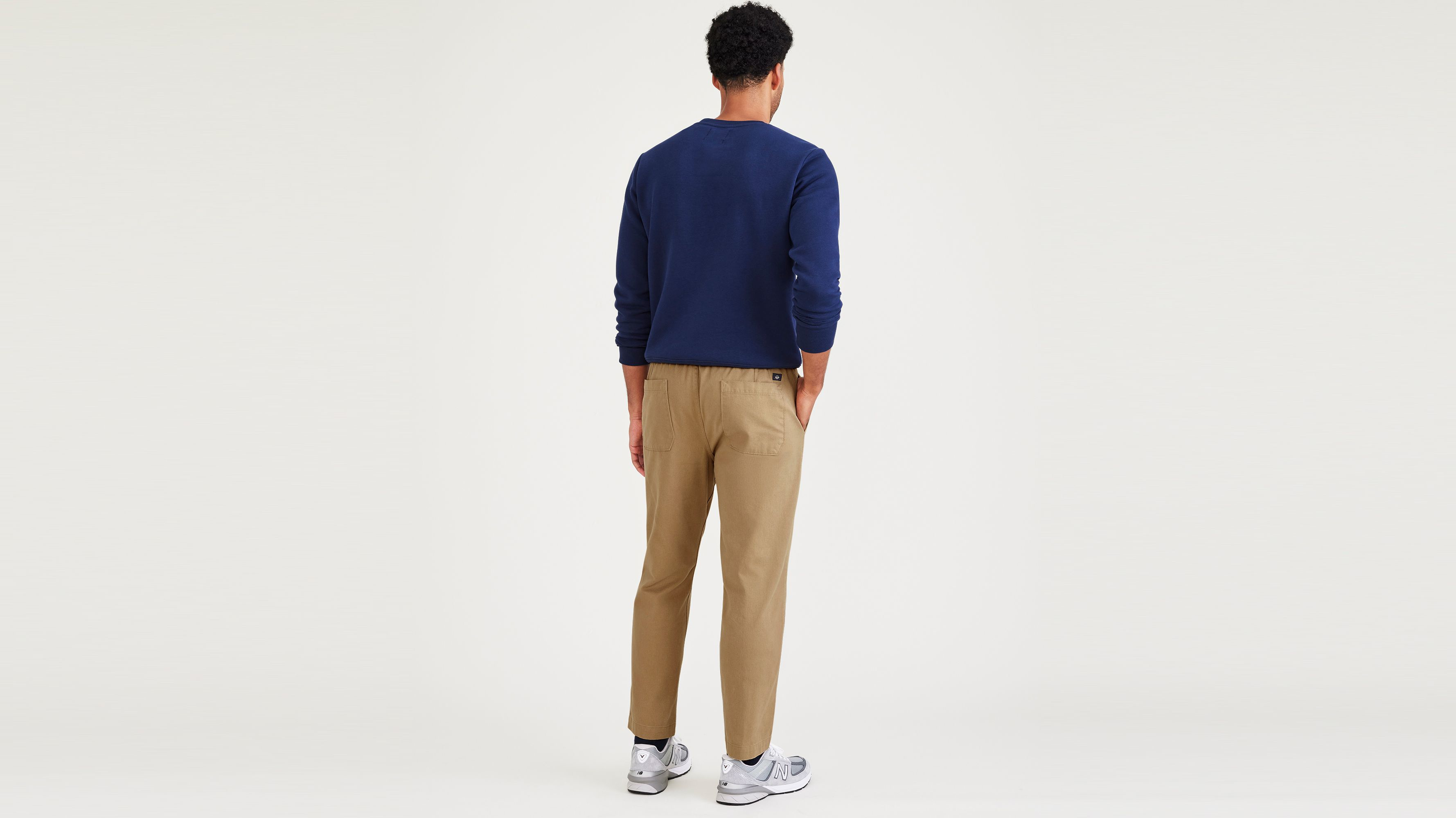 California Pull-On Khakis, Straight Tapered Fit
