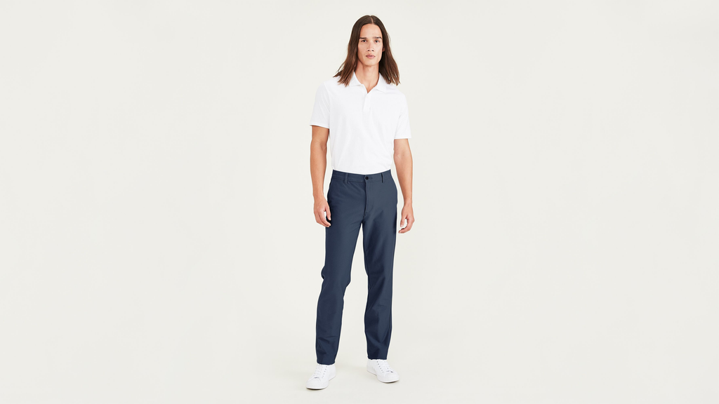 Comfort Knit Chinos, Slim Fit