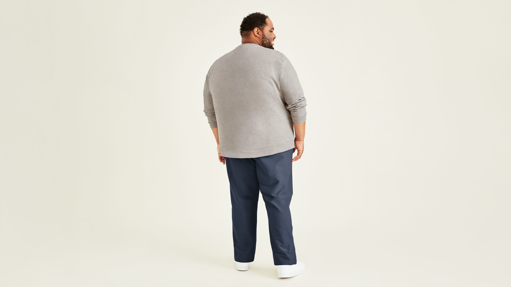 Comfort Knit Chinos, Straight Fit (Big and Tall)