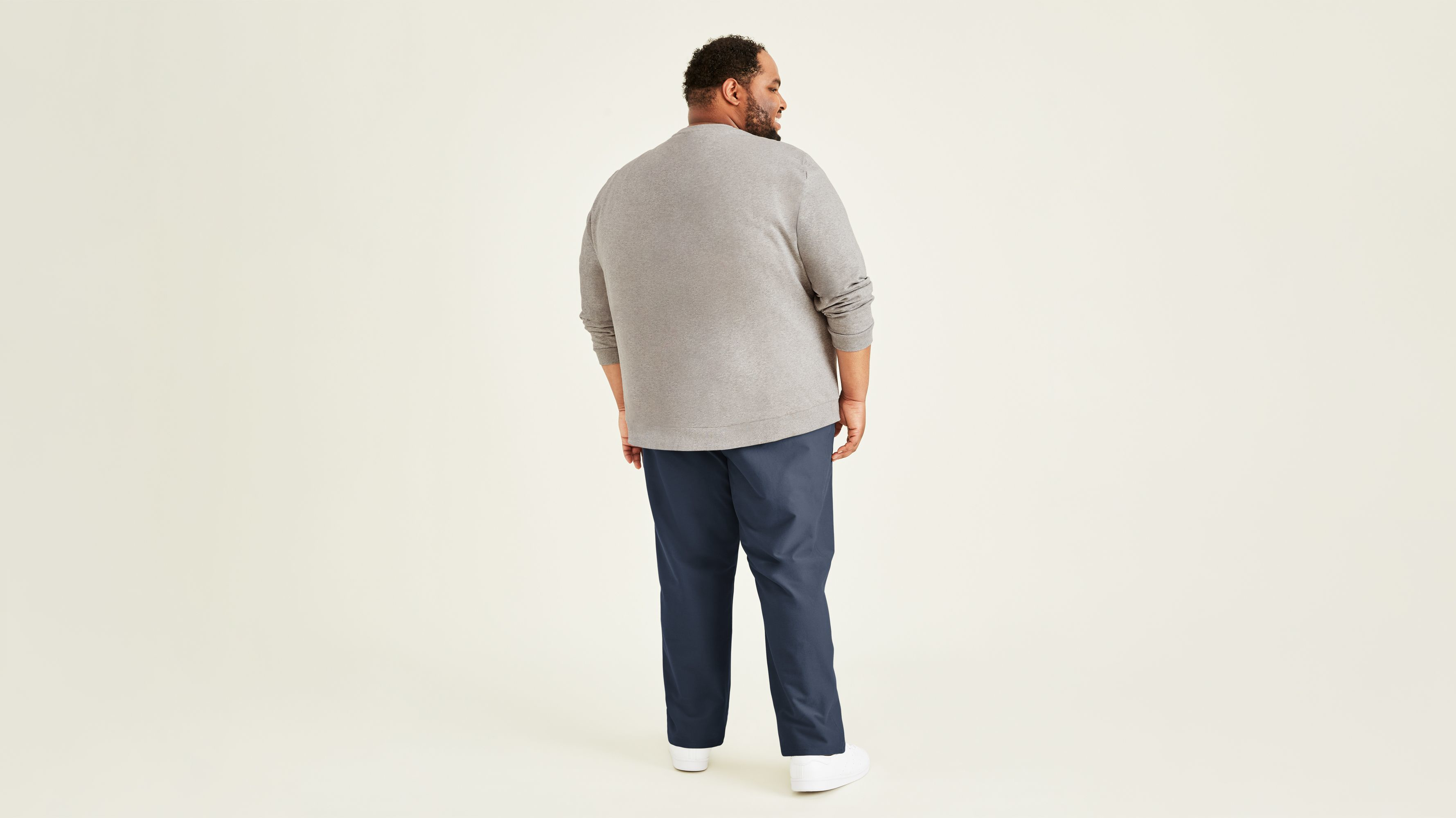 Comfort Knit Chinos, Straight Fit (Big and Tall)