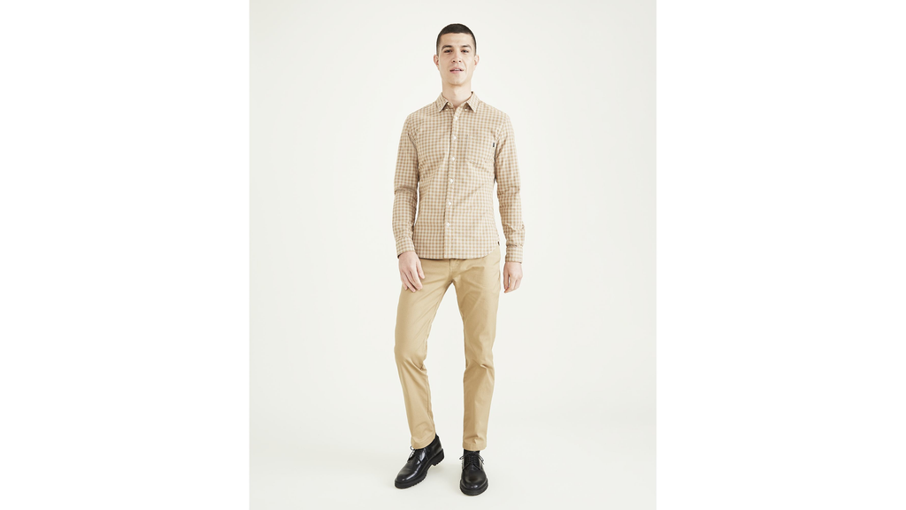 Stretch Oxford Shirt, Slim Fit