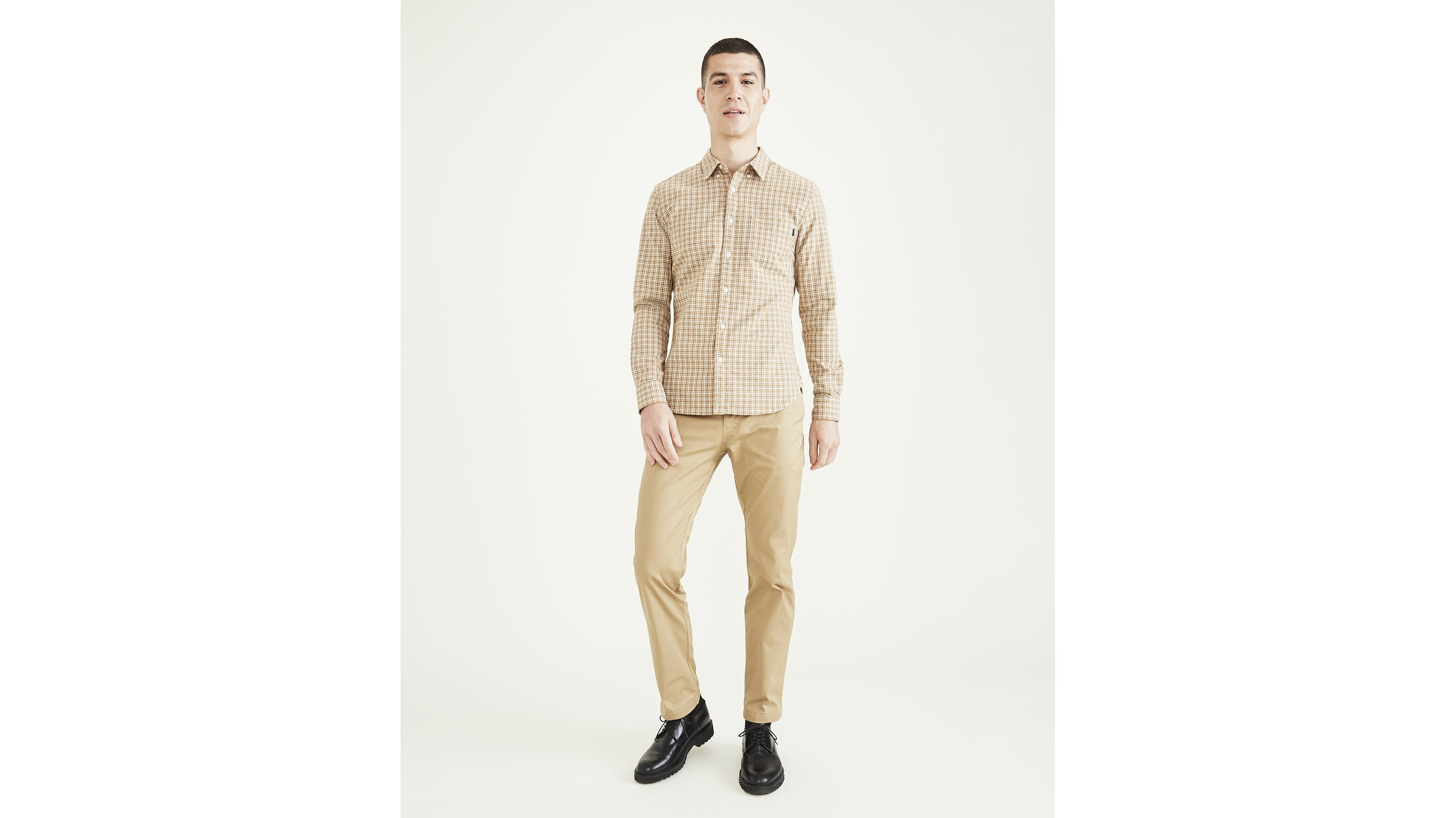 Stretch Oxford Shirt, Slim Fit