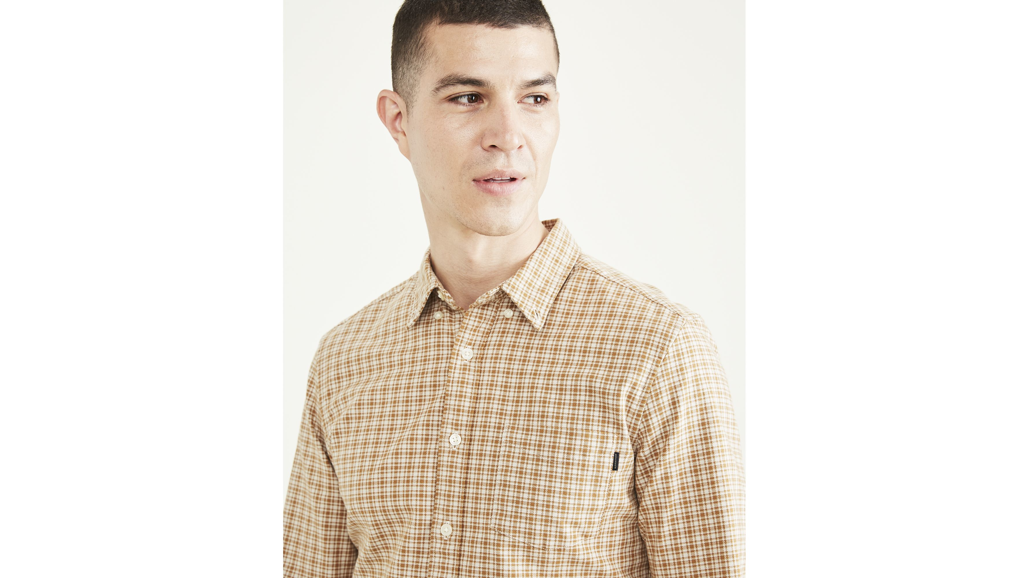 Stretch Oxford Shirt, Slim Fit