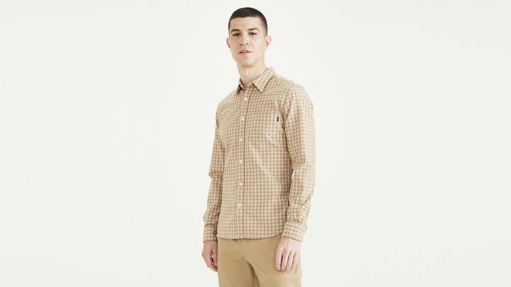 Stretch Oxford Shirt, Slim Fit