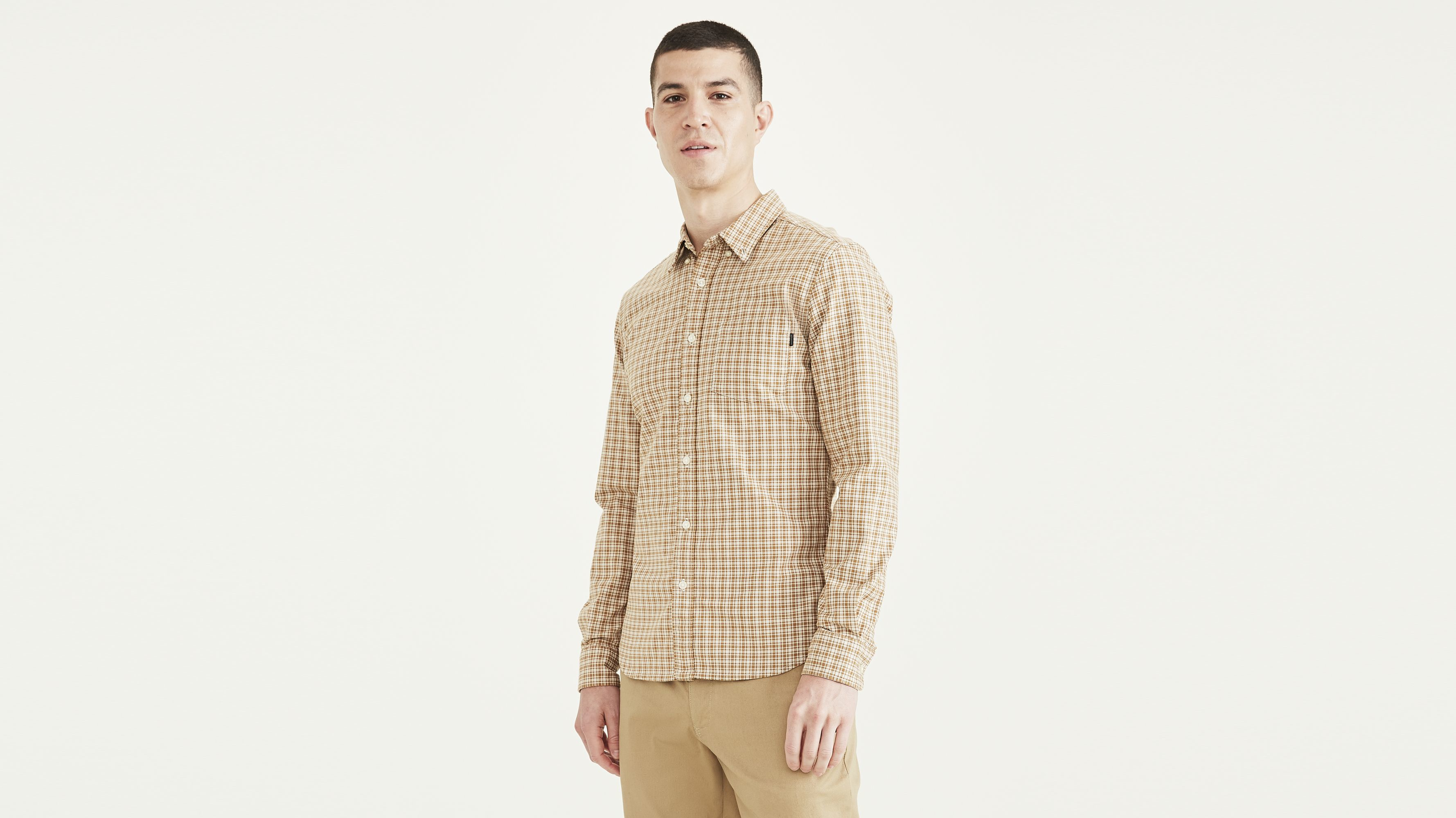 Stretch Oxford Shirt, Slim Fit