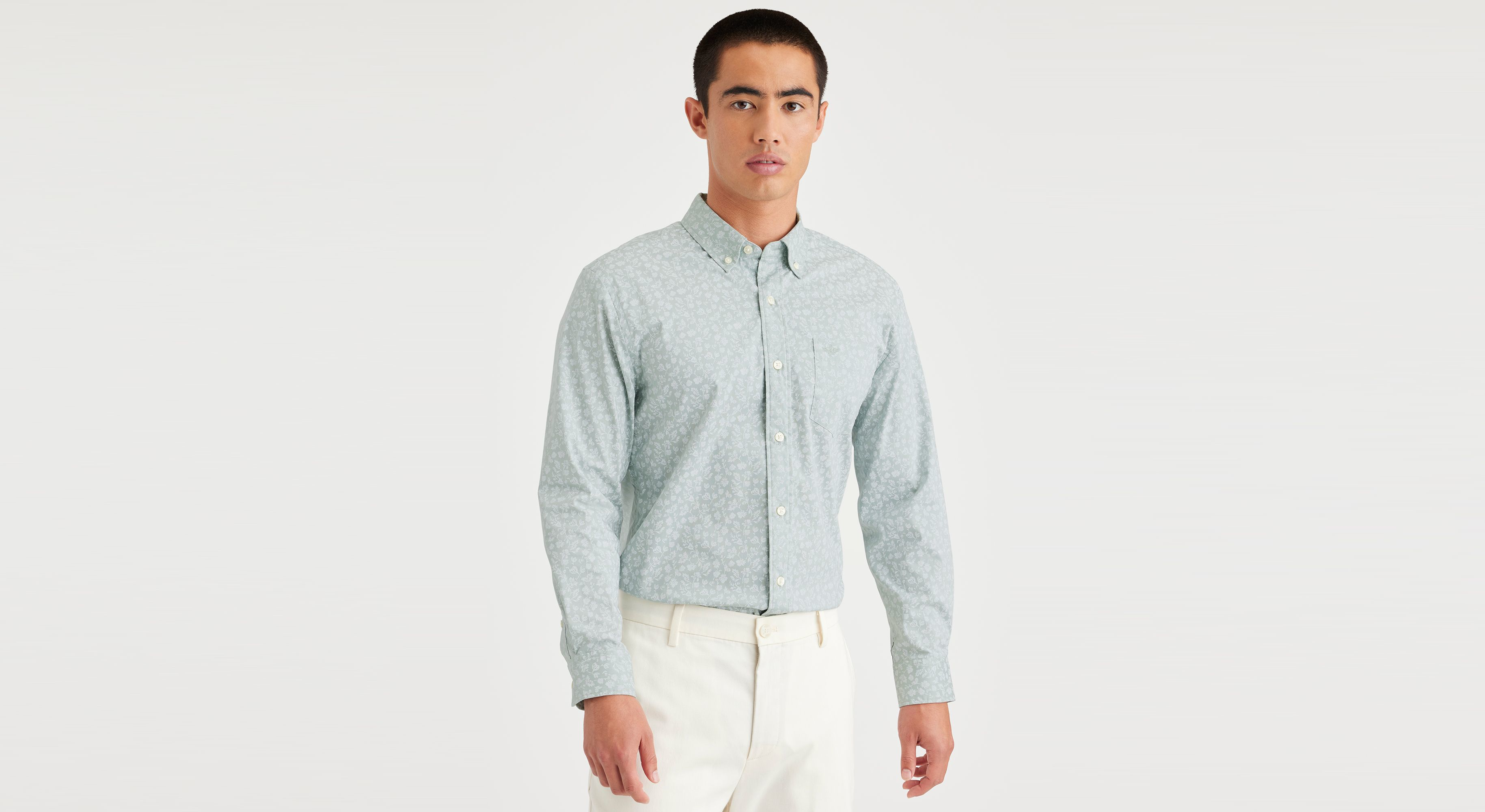 Signature Comfort Flex Shirt, Classic Fit