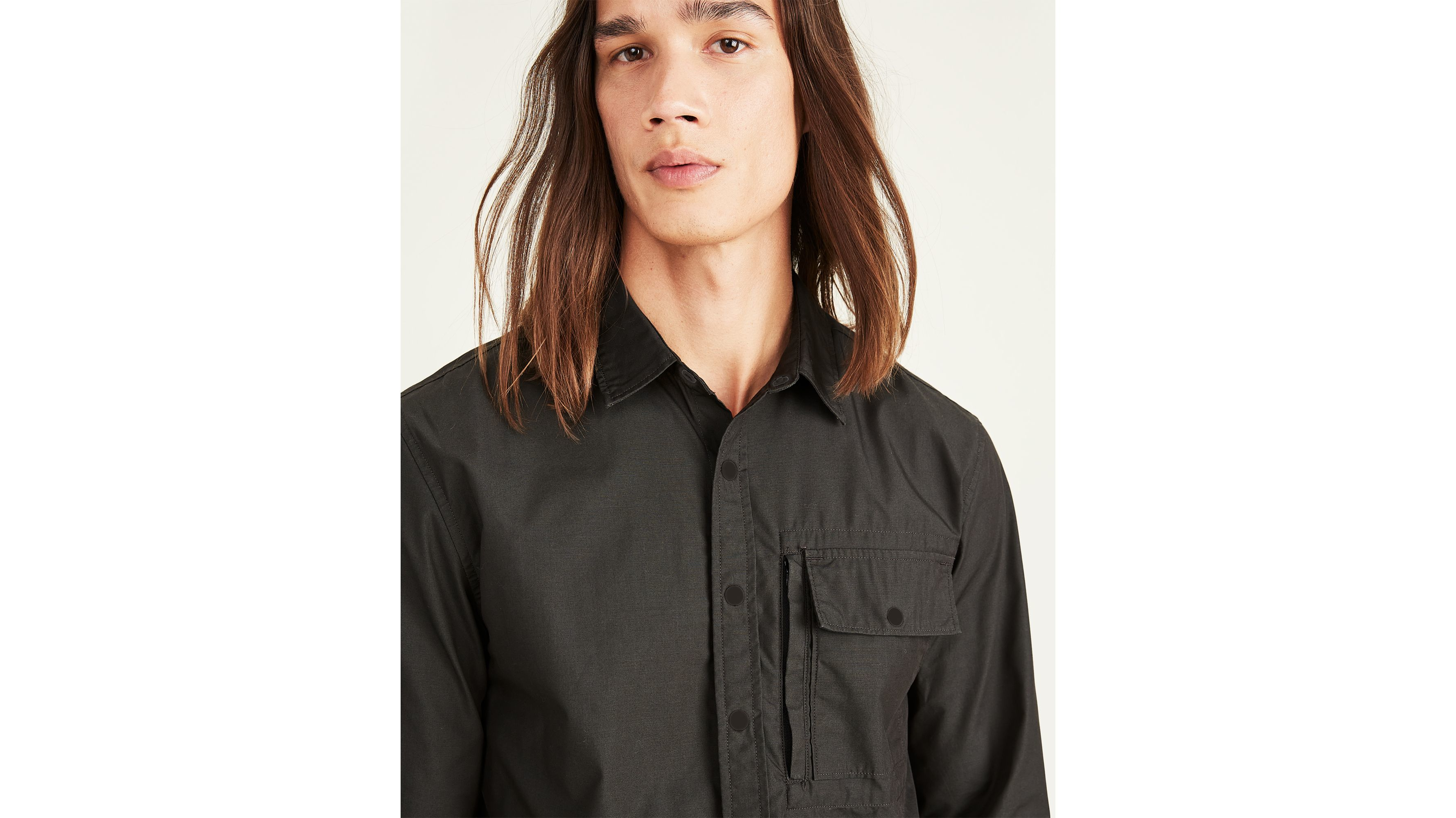 Rec Button-Up Shirt, Regular Fit