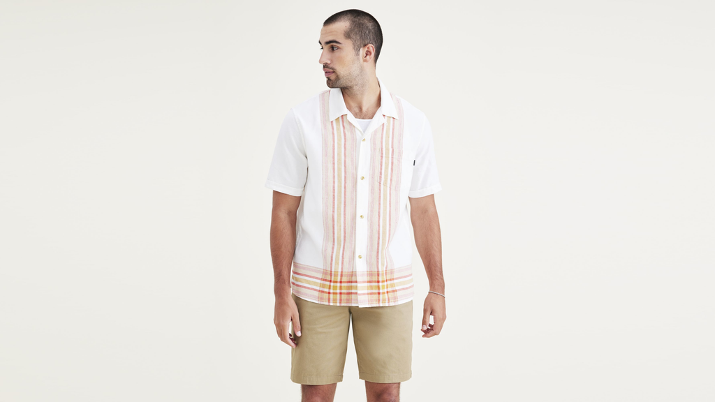 Camp Collar Shirt, Regular Fit