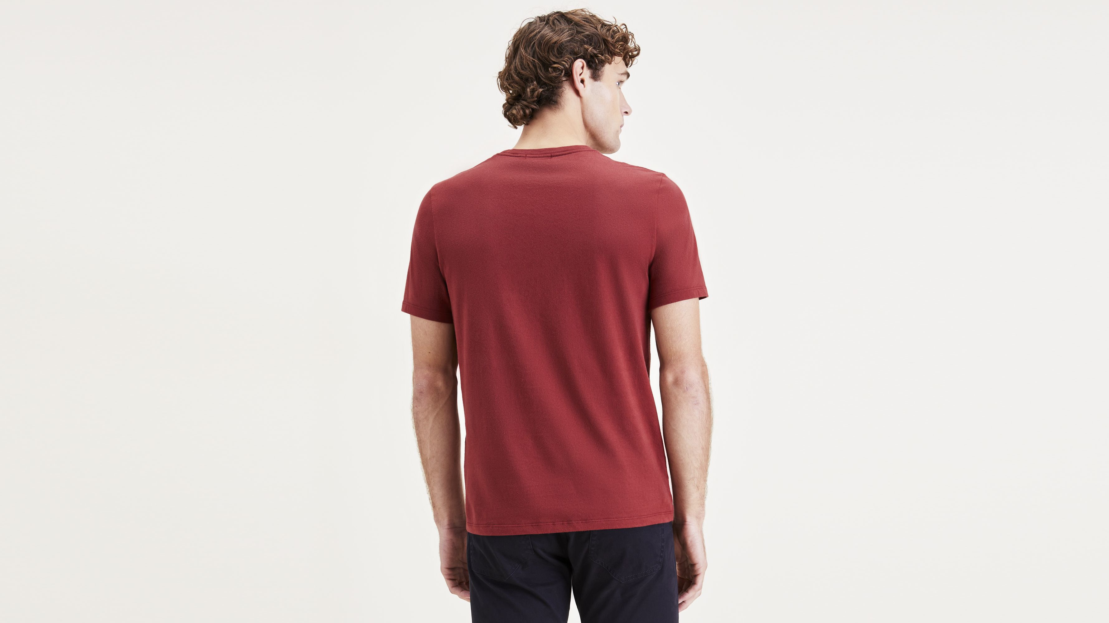 Script Graphic Tee, Slim Fit