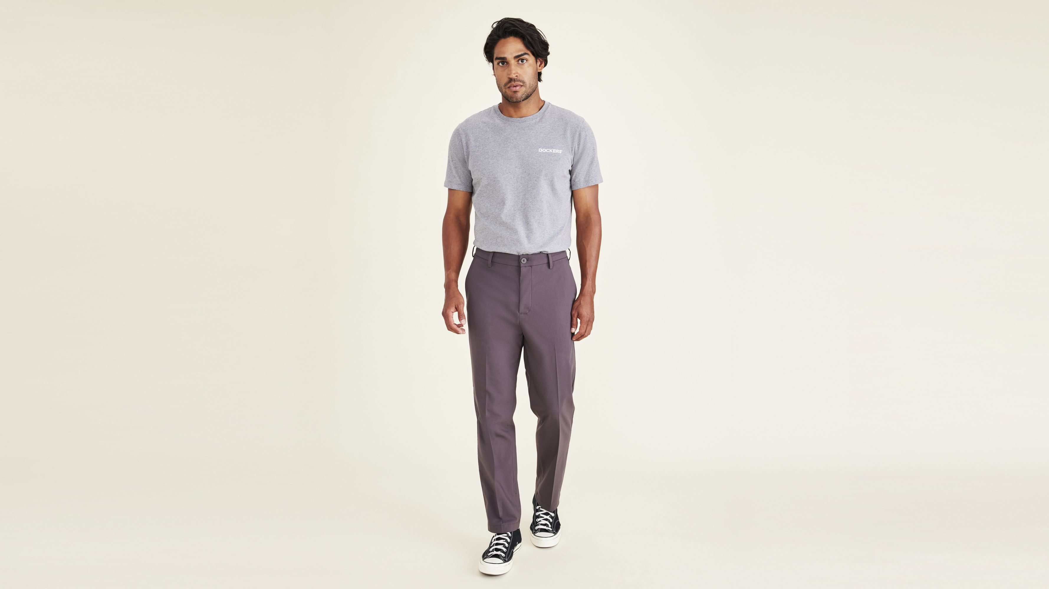 Signature Go Khakis, Straight Fit (Big and Tall)