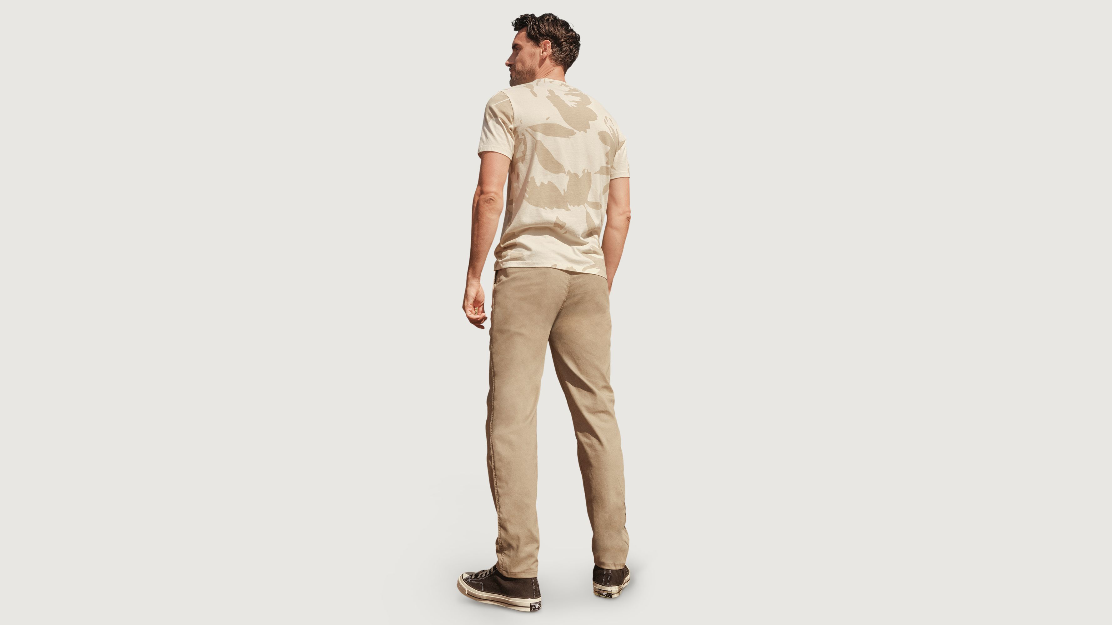 Stencil Graphic Tee, Slim Fit