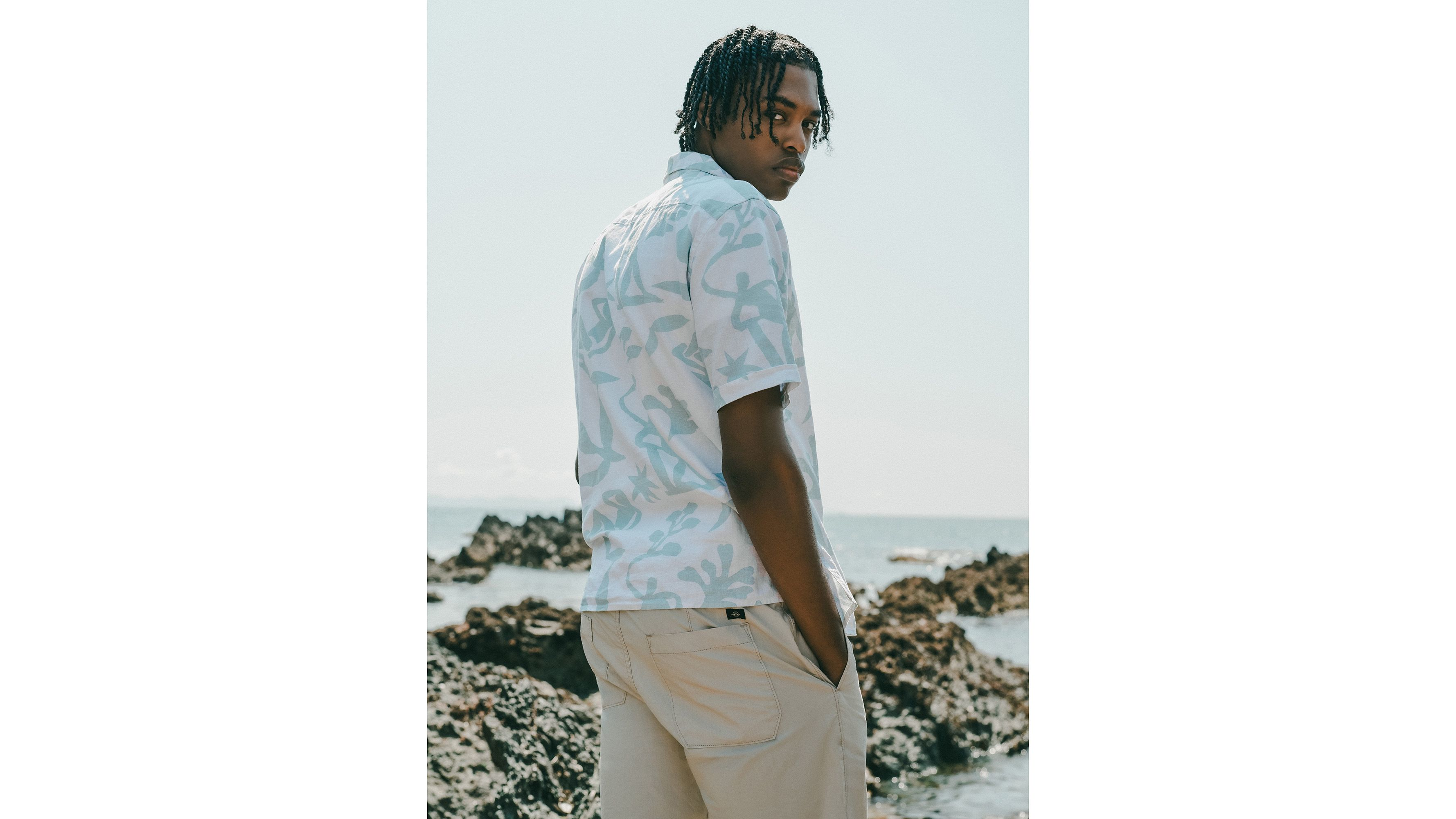 California Khakis Pull-On, Straight Tapered Fit