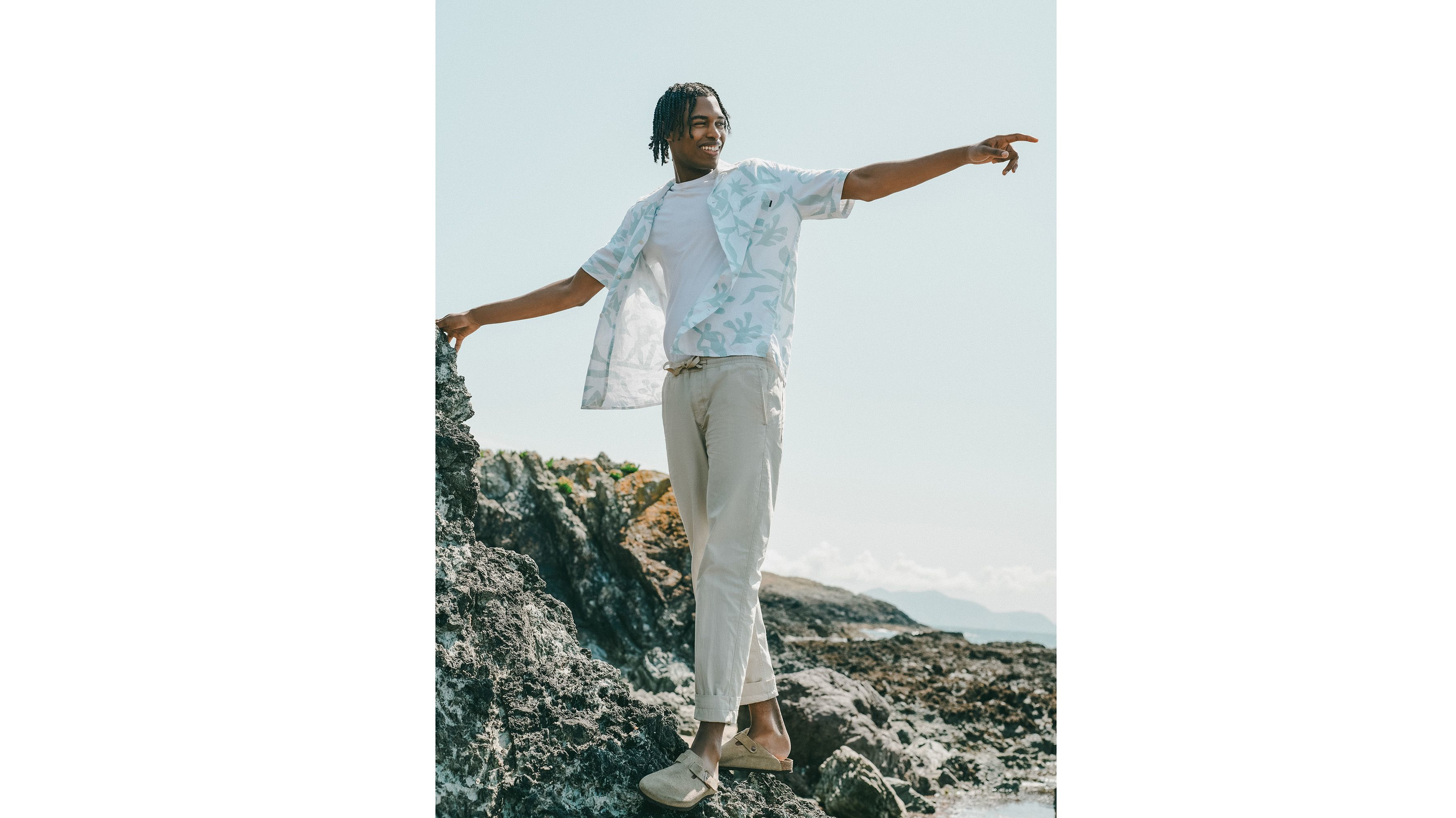 California Khakis Pull-On, Straight Tapered Fit
