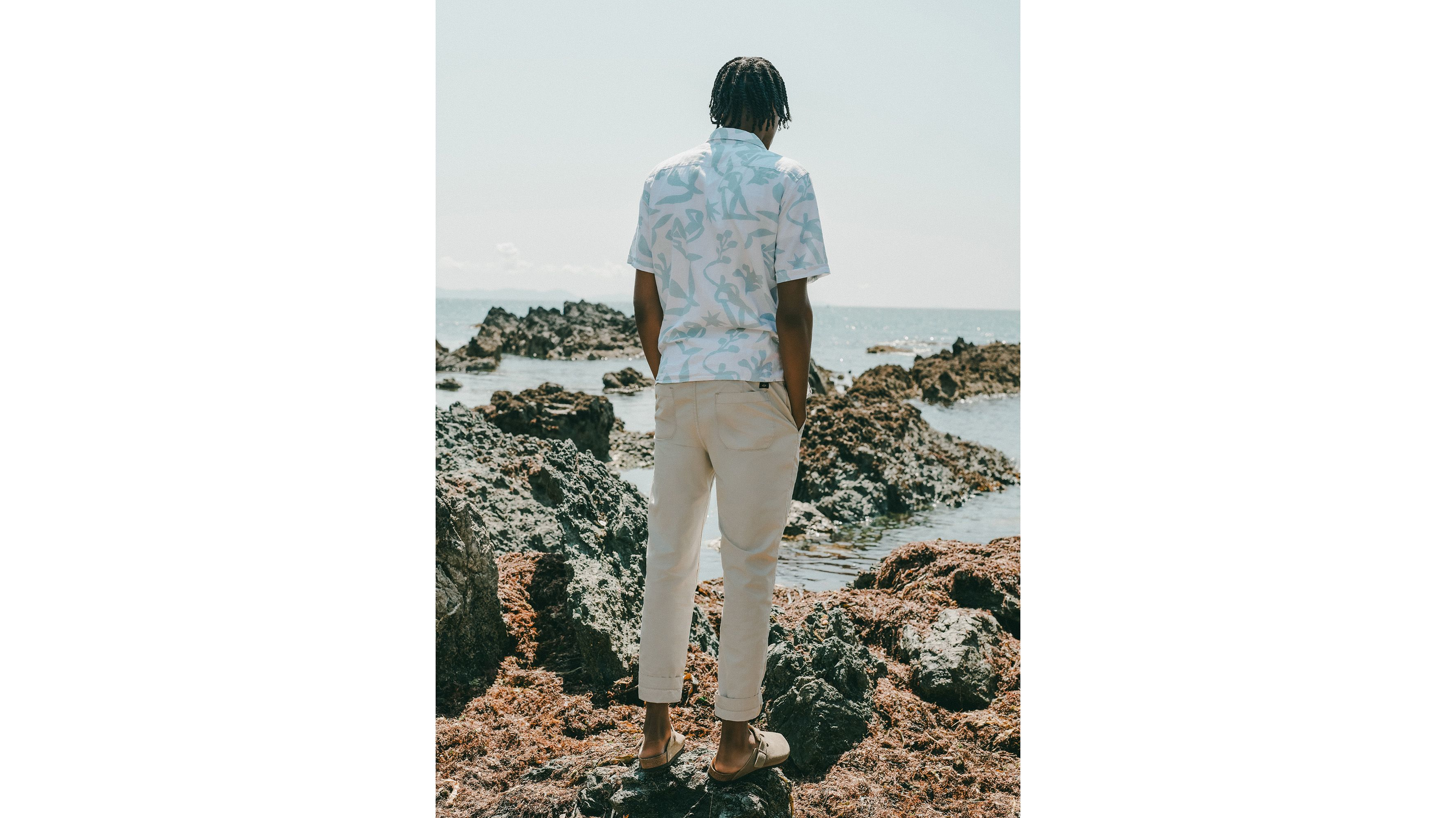 California Khakis Pull-On, Straight Tapered Fit