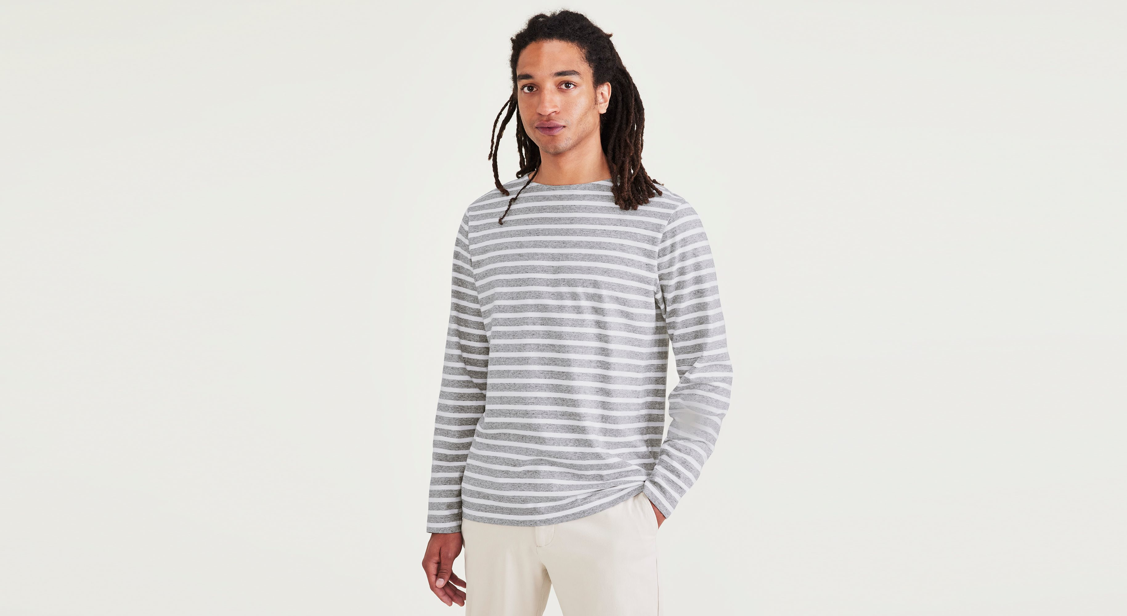 Boatneck Shirt, Regular Fit
