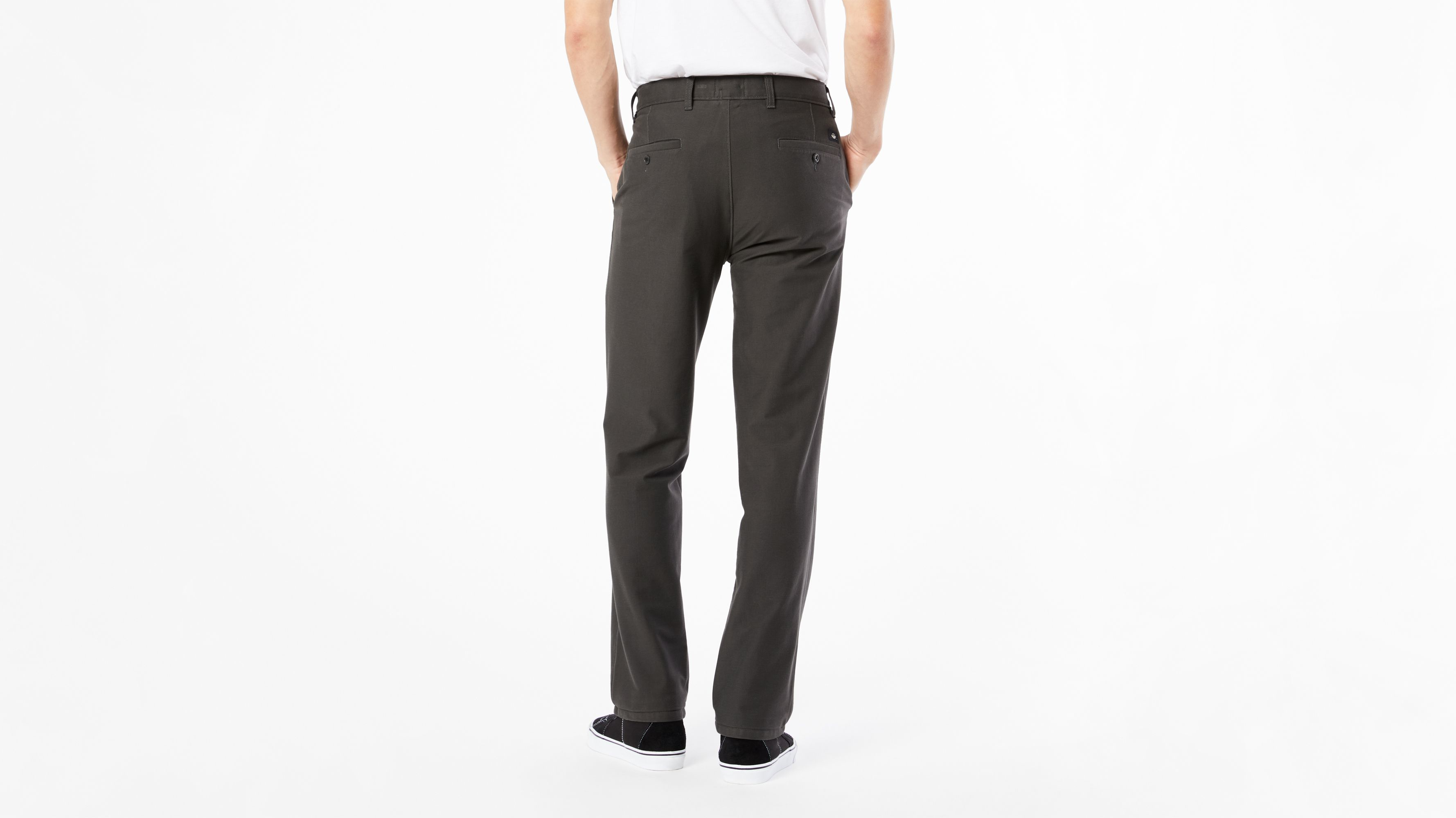 Comfort Knit Chinos, Straight Fit