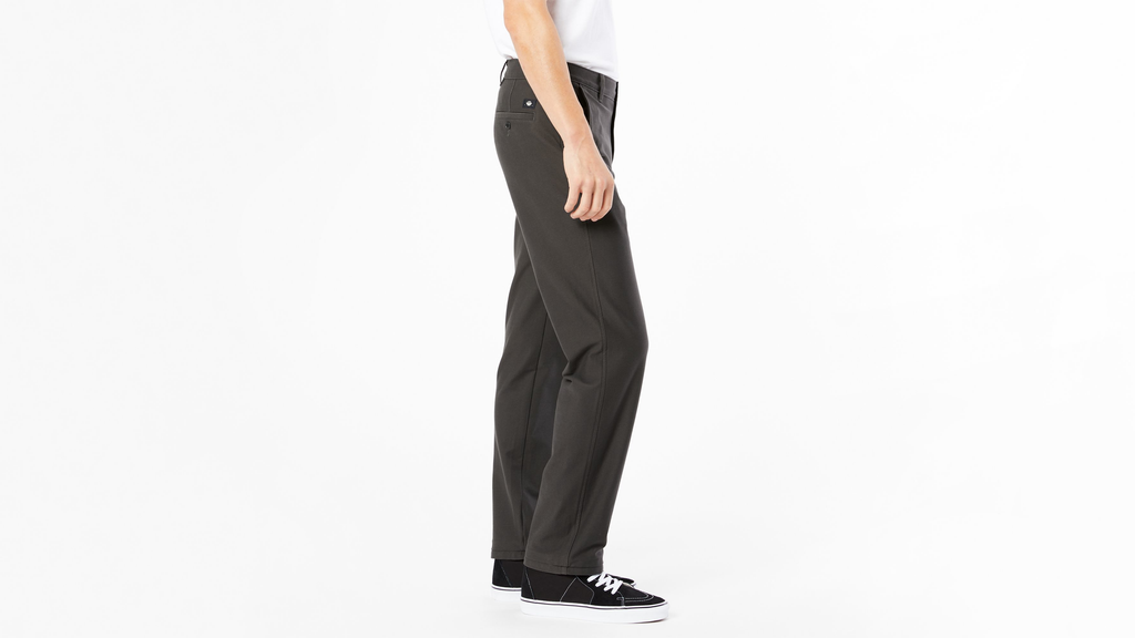 Comfort Knit Chinos, Straight Fit