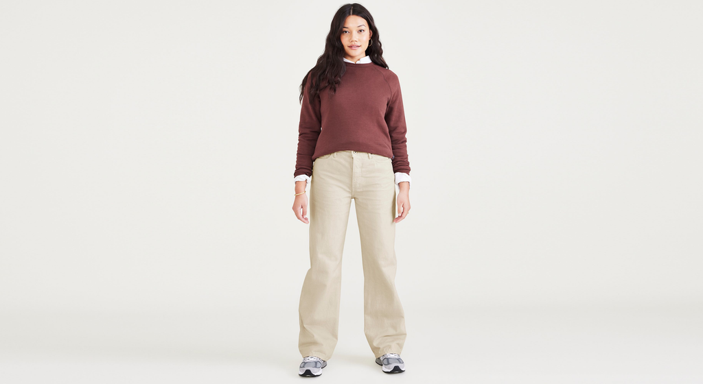Mid-Rise Jeans, Relaxed Fit