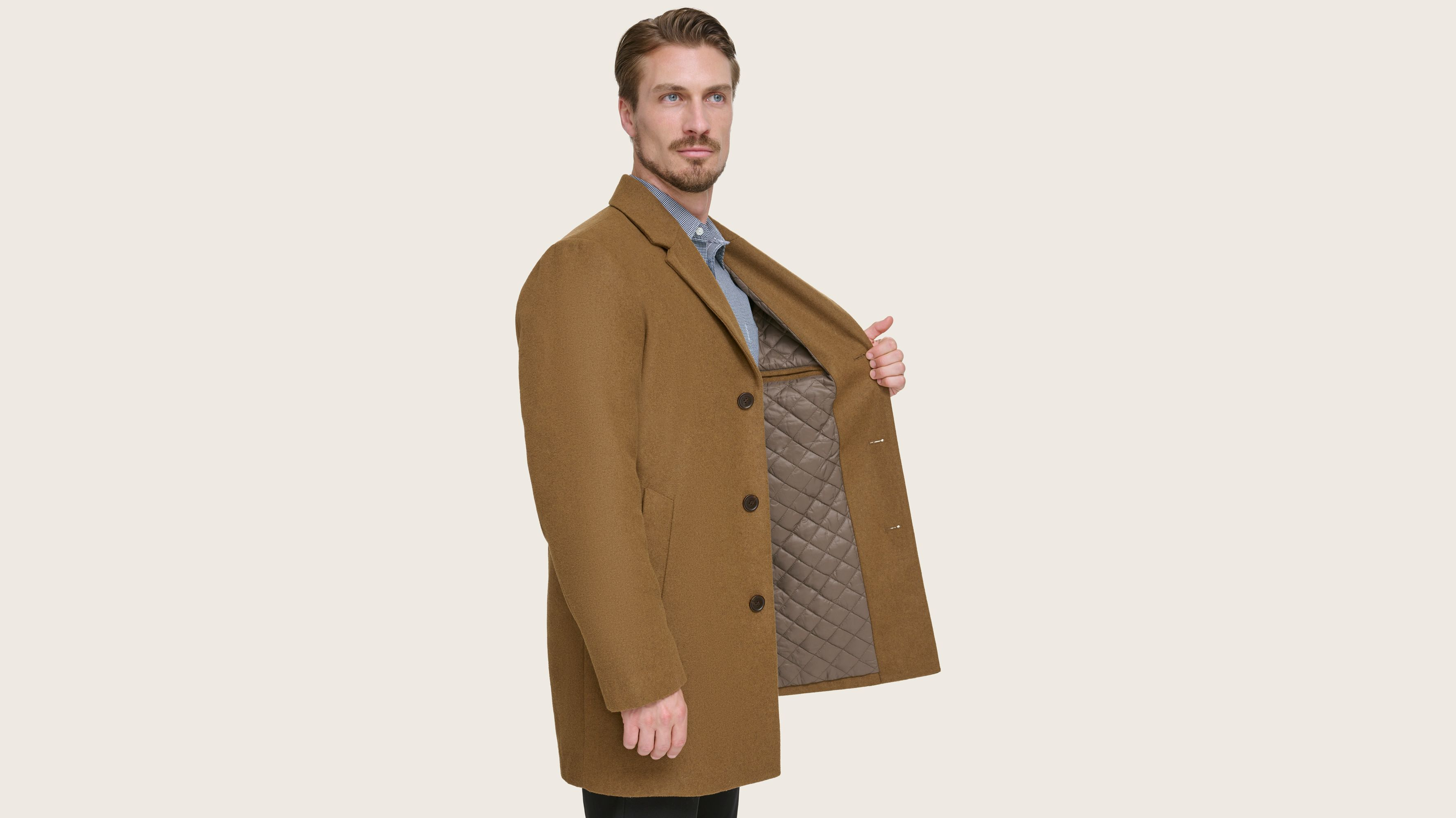 Wool Blend Top Coat