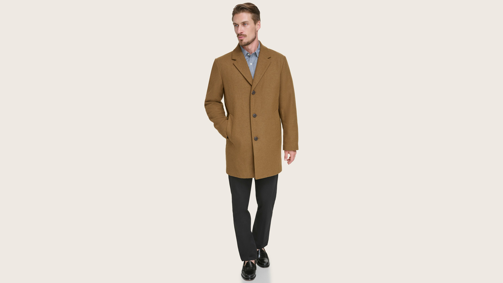 Wool Blend Top Coat