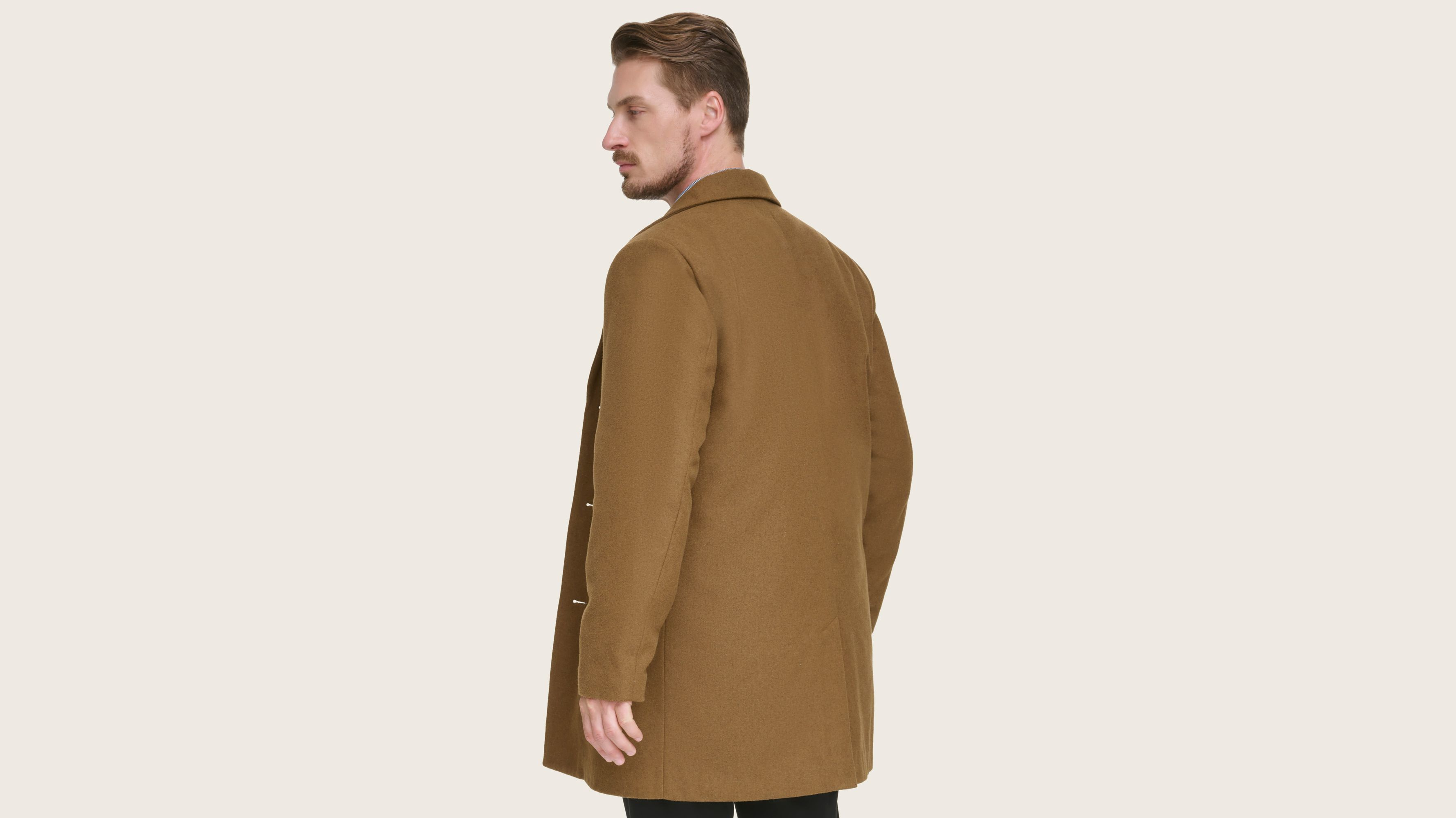 Wool Blend Top Coat