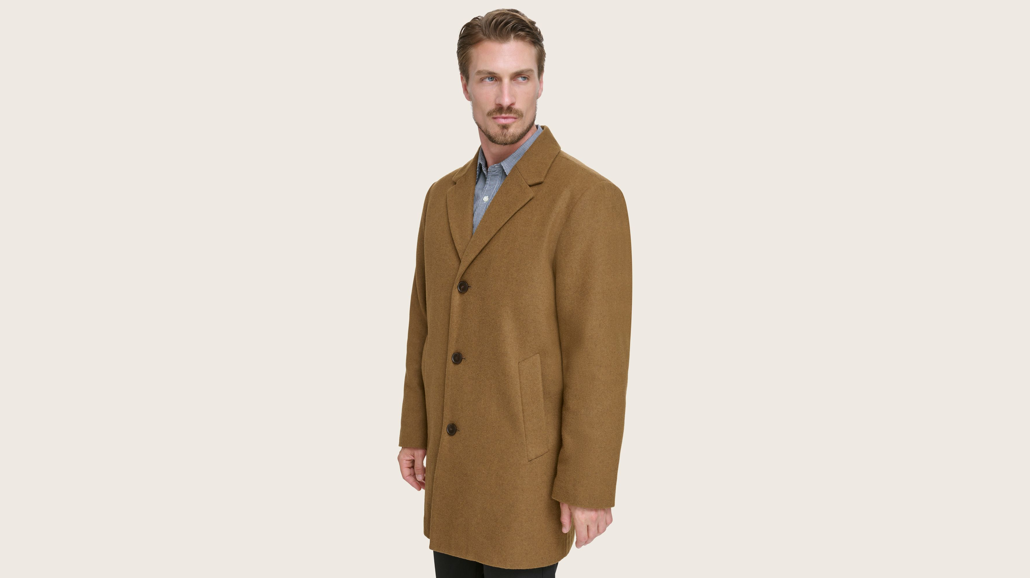Wool Blend Top Coat