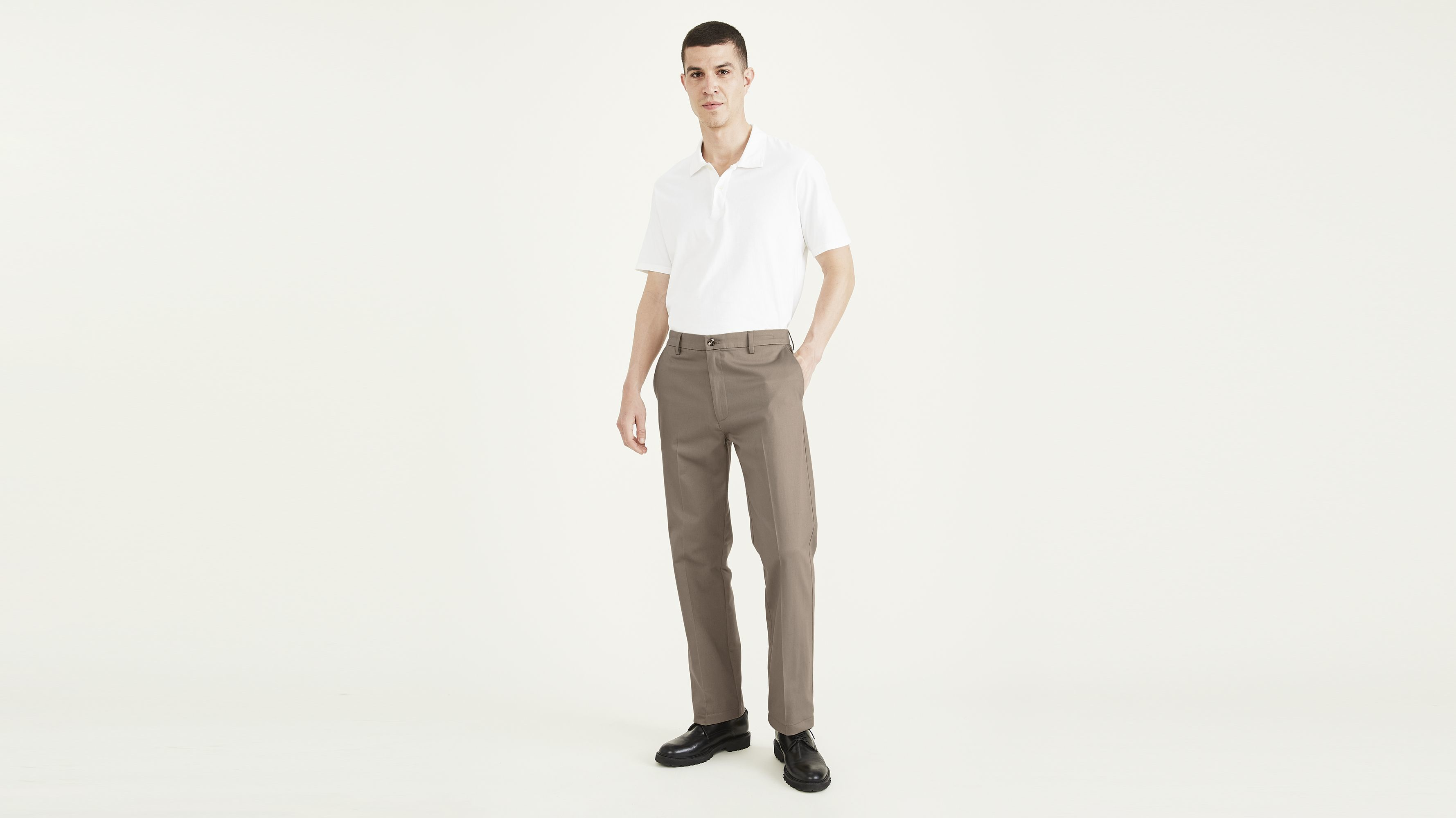 Signature Iron Free Khakis, Classic Fit with Stain Defender®