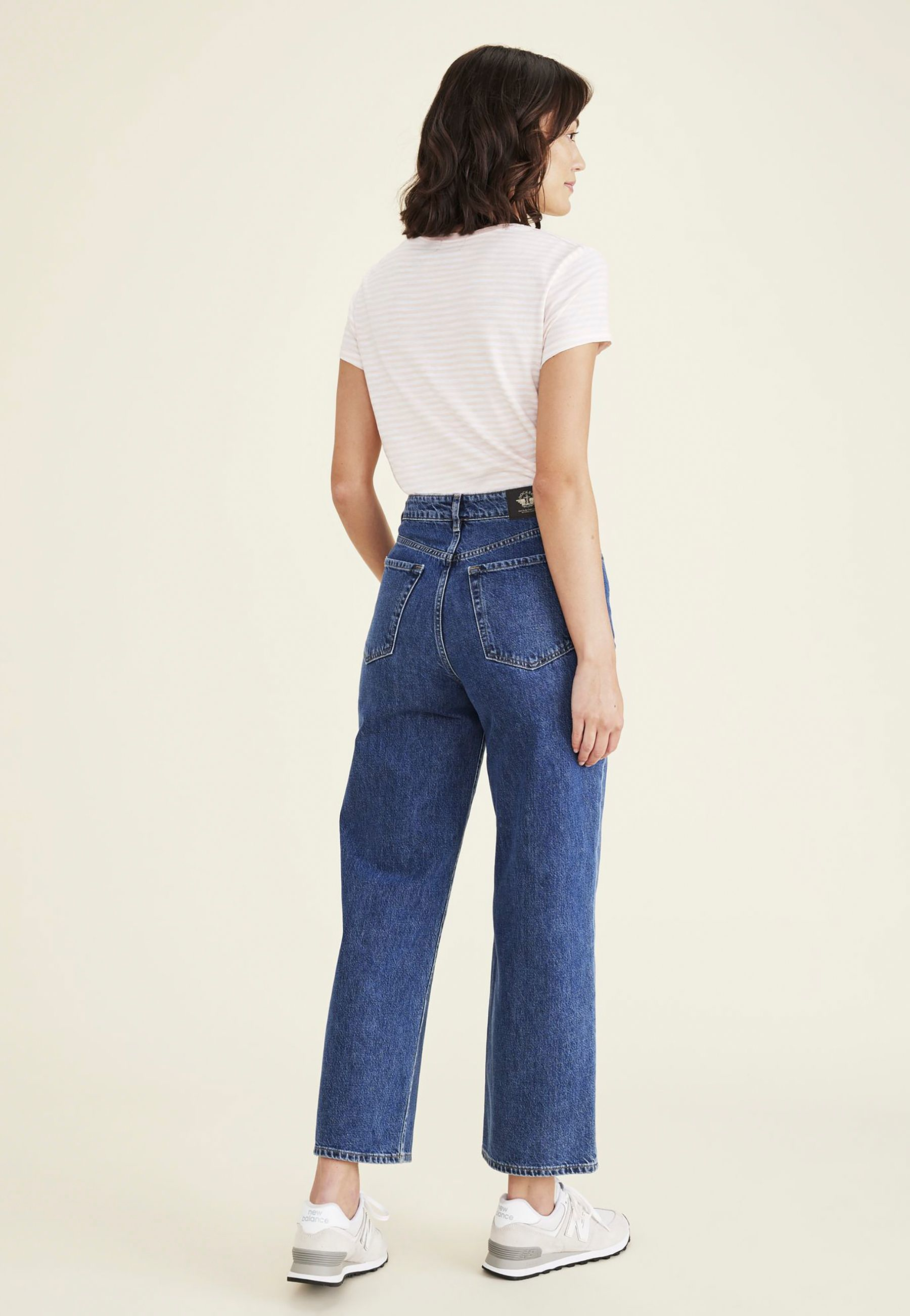 Jean Cut Pants, High Straight Fit