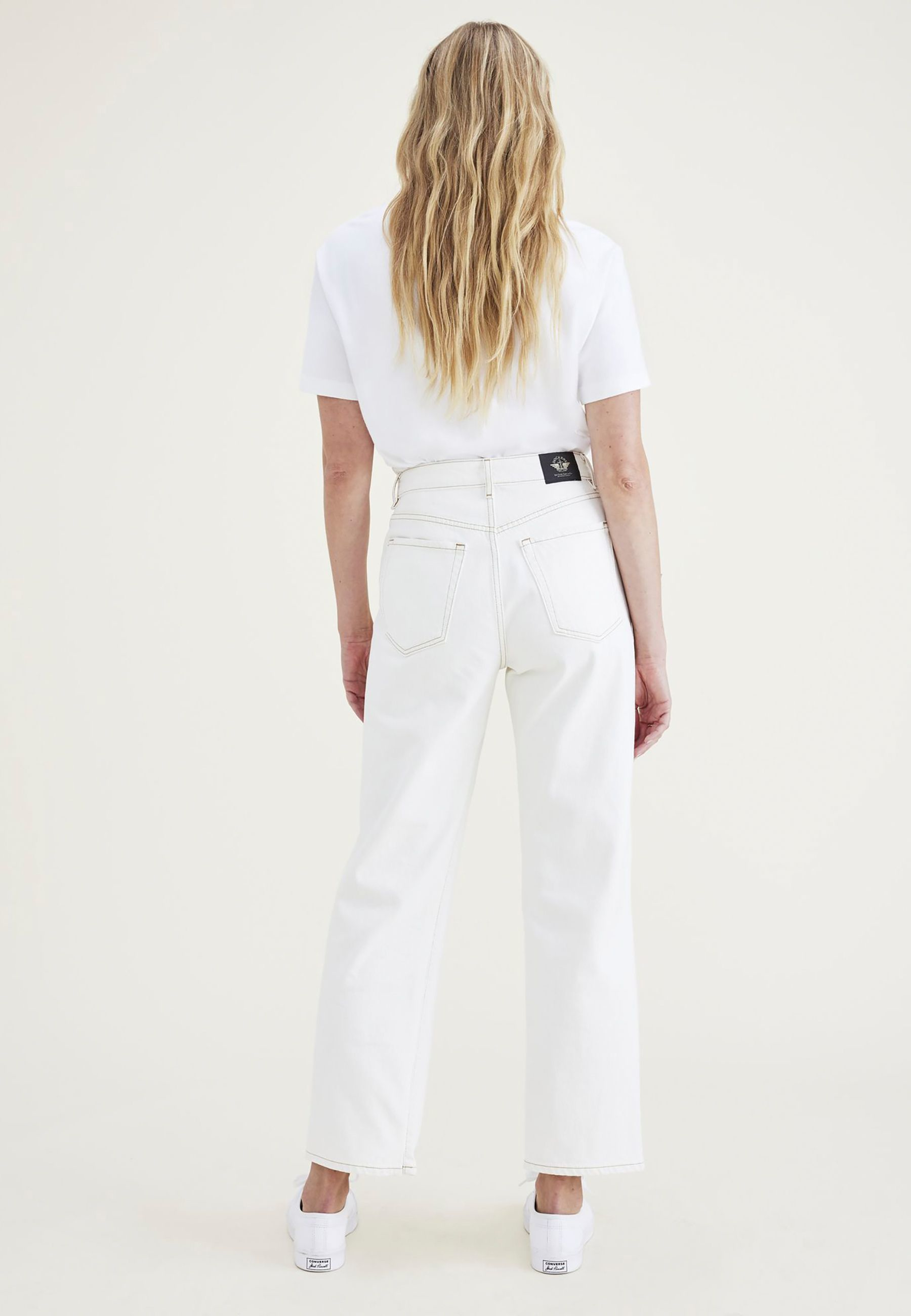 Jean Cut Pants, High Straight Fit